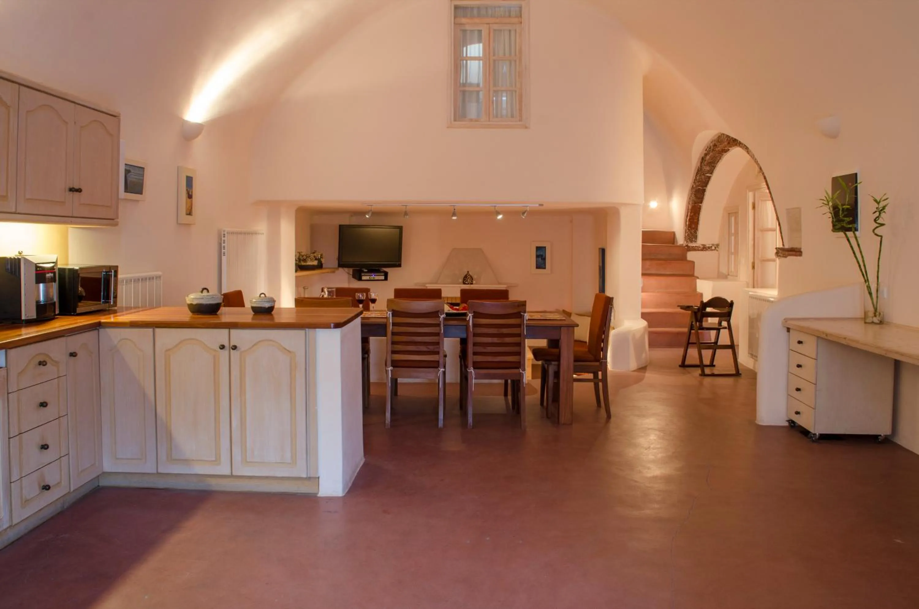 Living room in Villa Kisiris