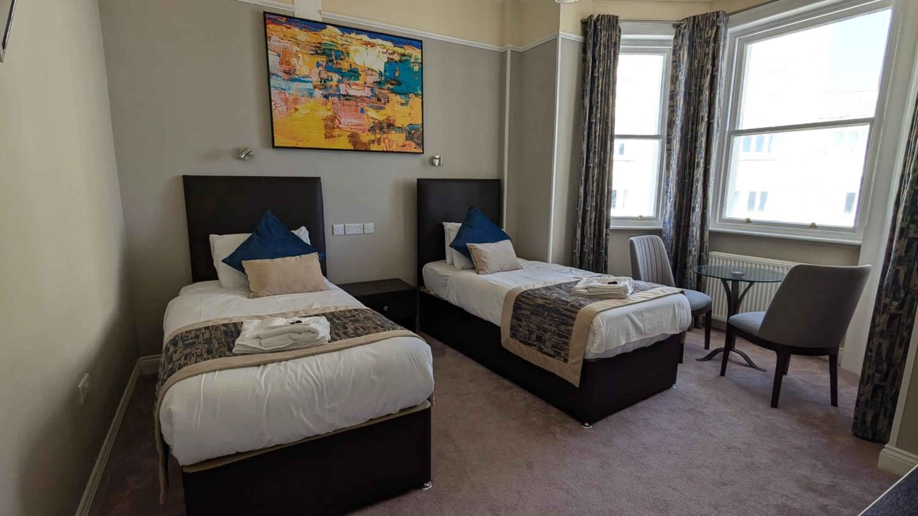 Bed in Alexandra Hotel