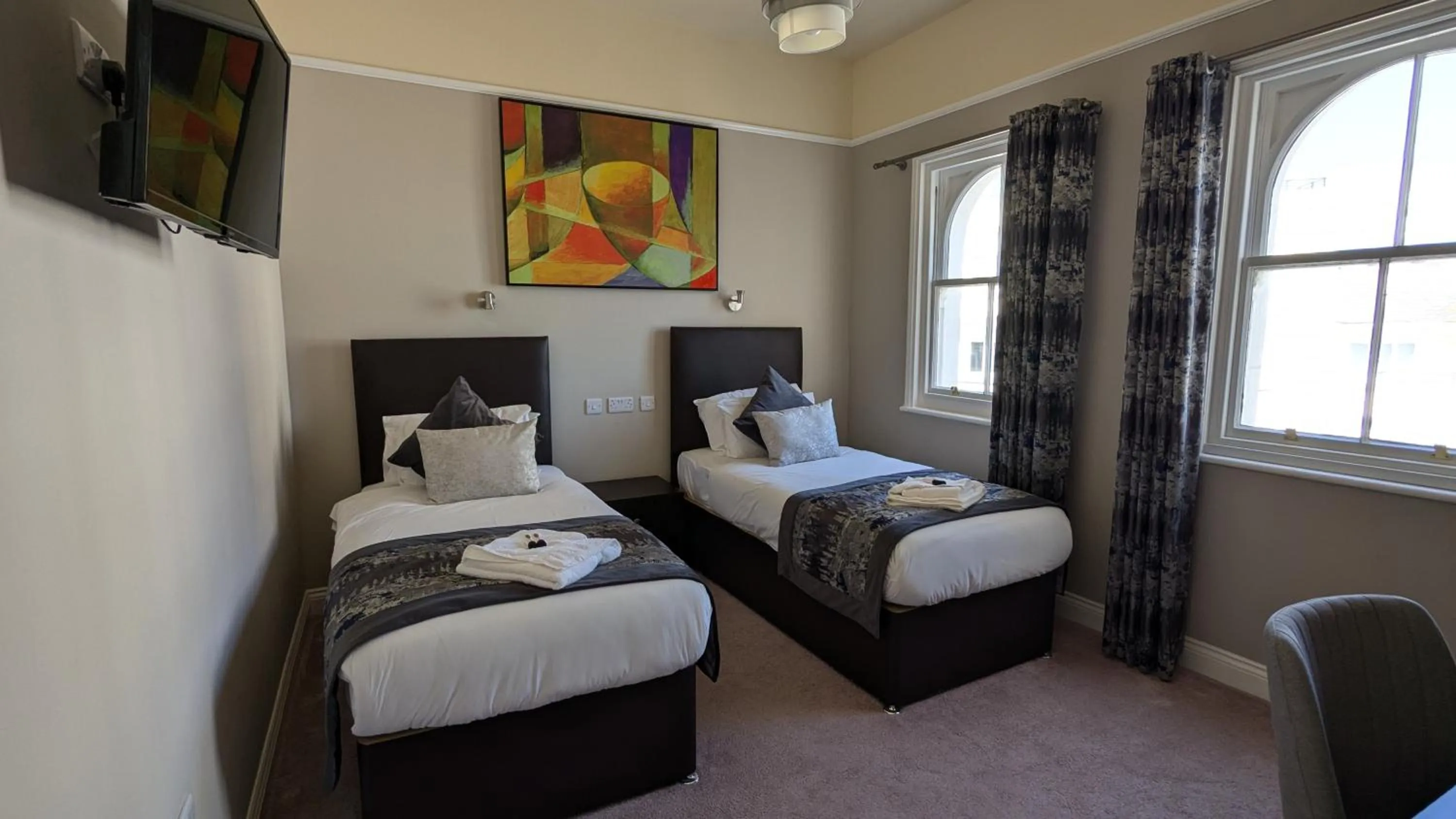 Bed in Alexandra Hotel