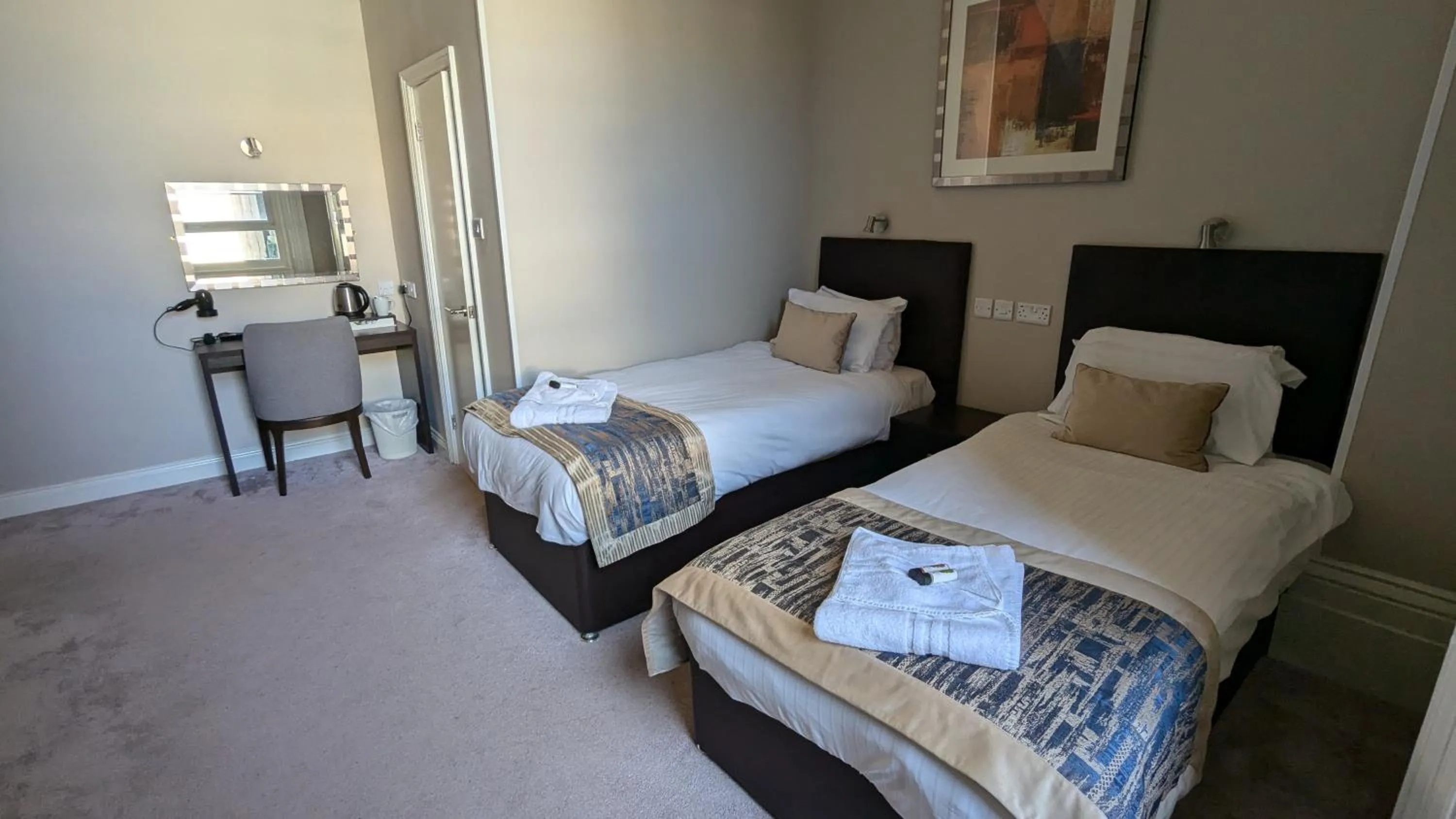 Bed in Alexandra Hotel