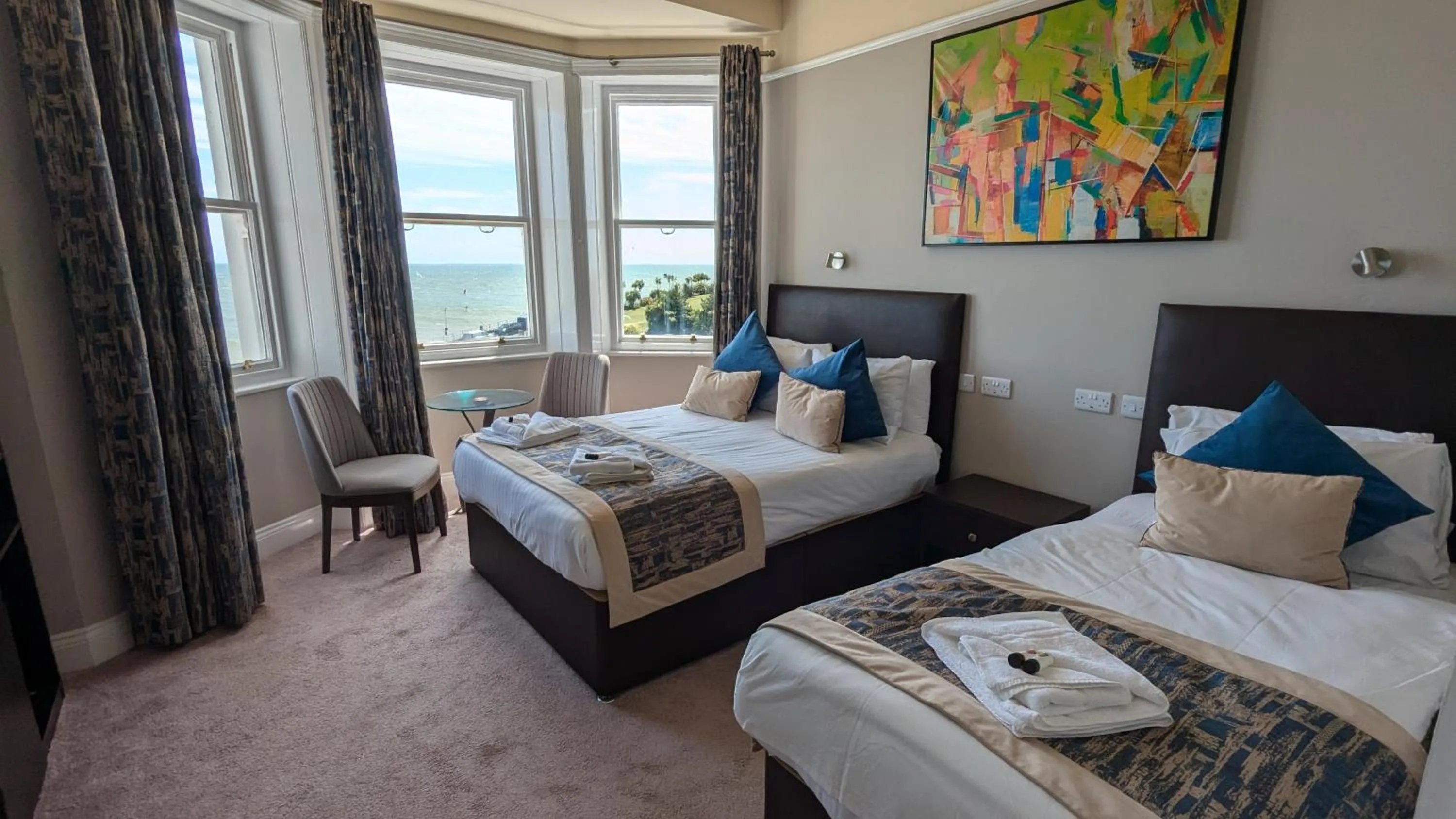 Bed in Alexandra Hotel