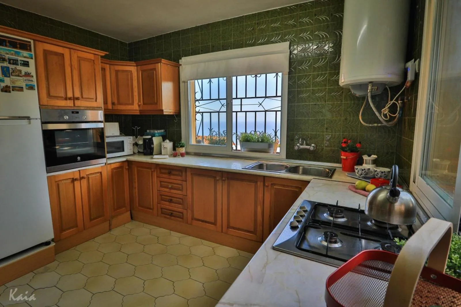 Kitchen or kitchenette in Villa La Tuna