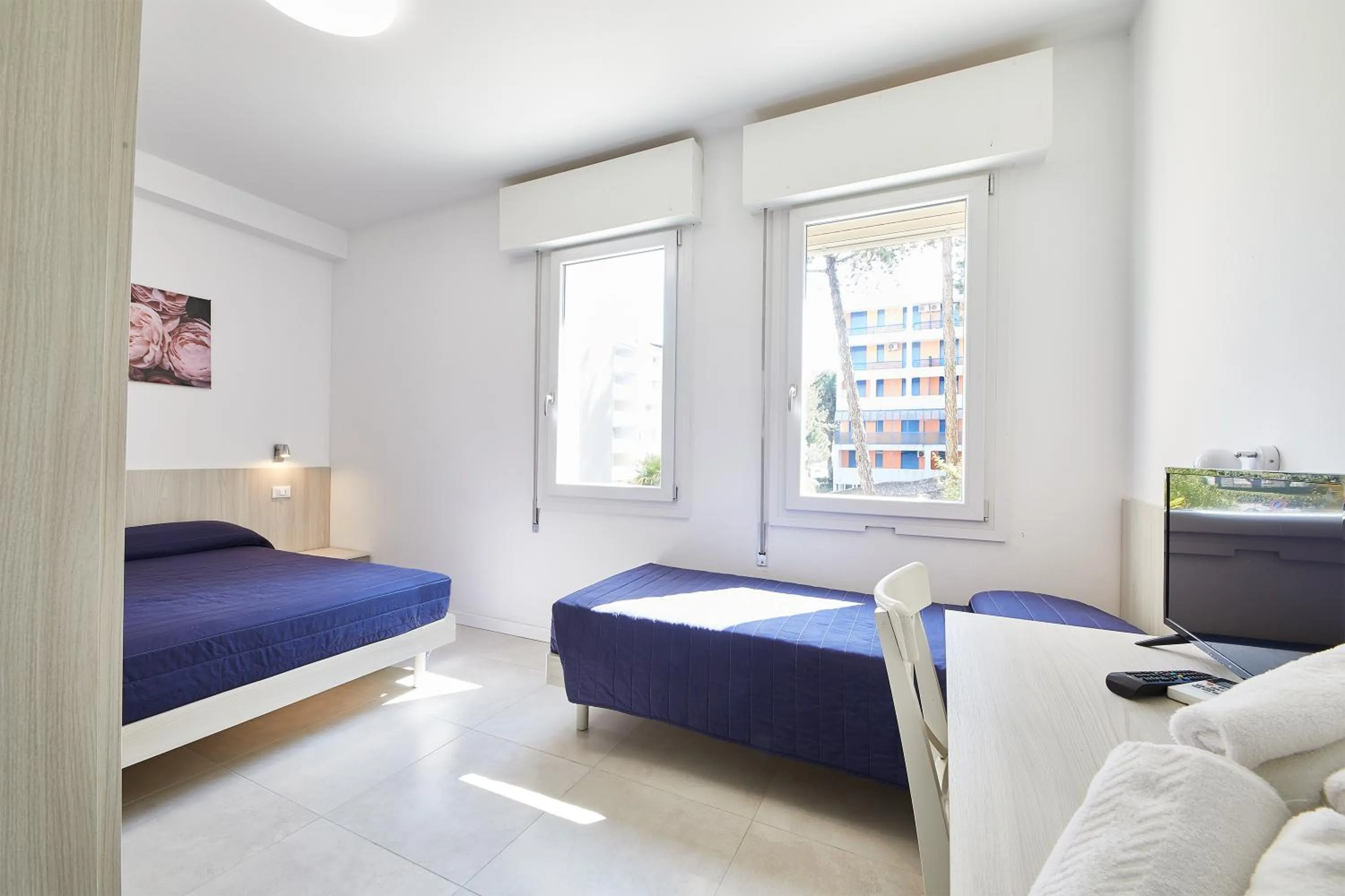 Bed in Lilium Maris Hotel