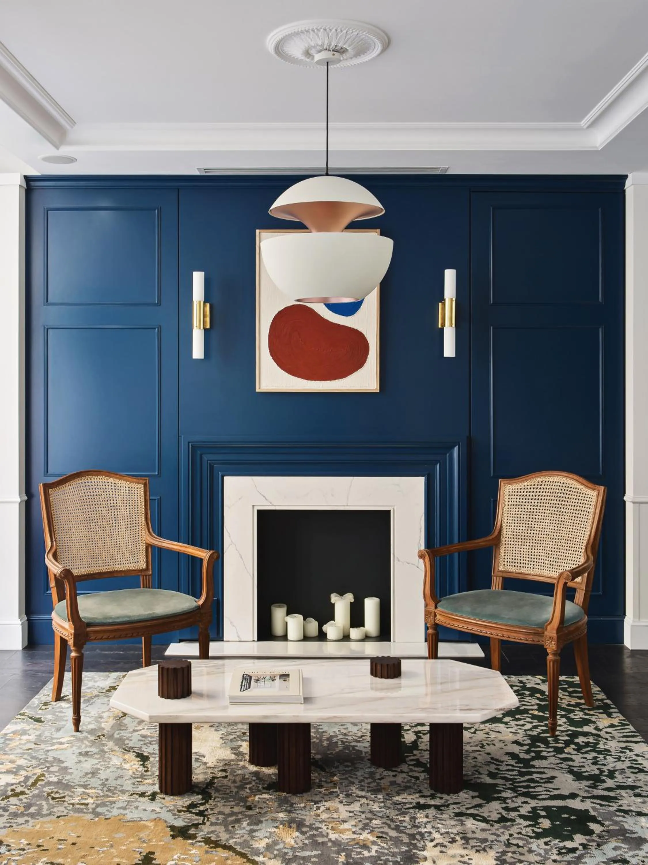 Living room in New Hotel Lafayette