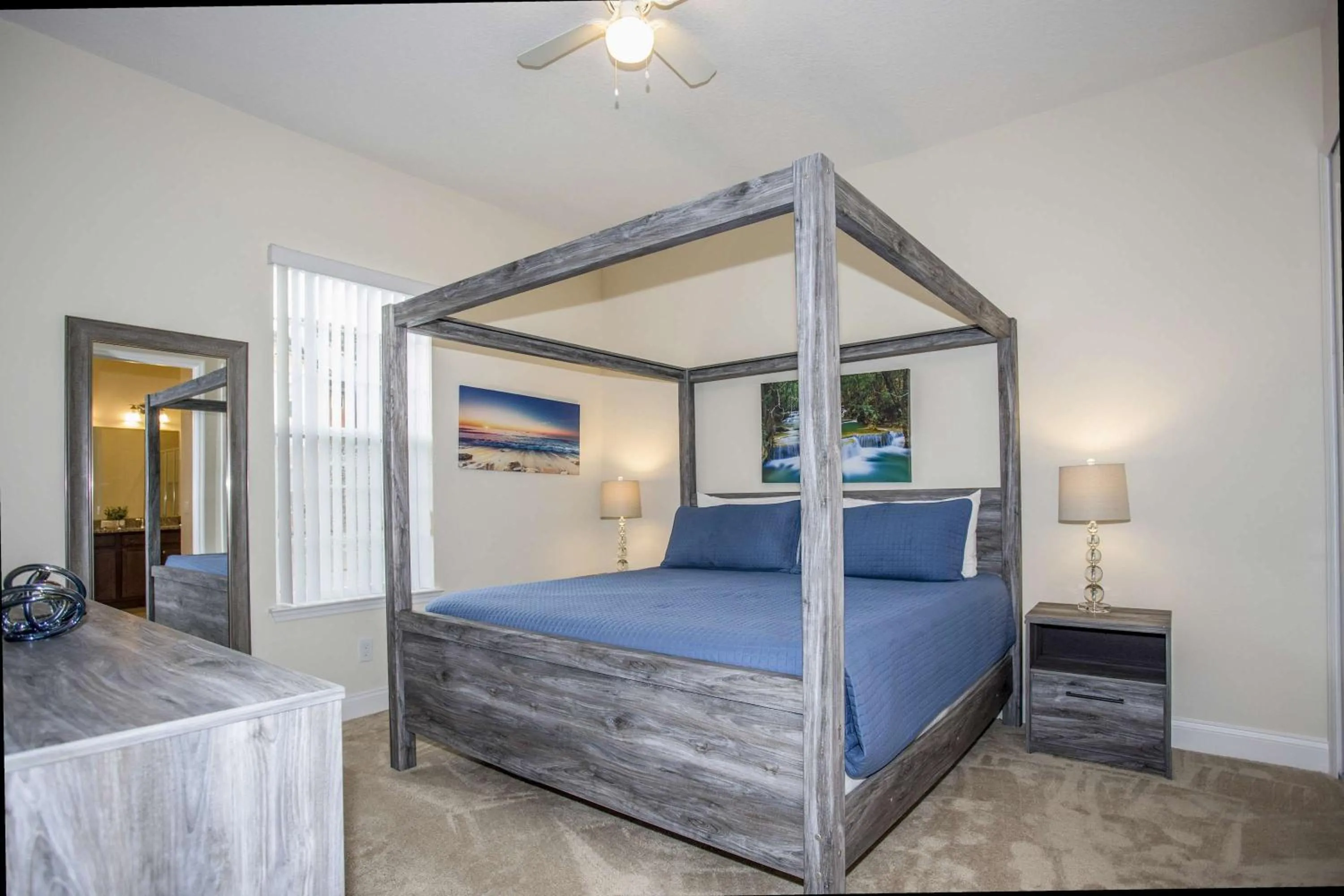 Bed in Fabulous Home w/ Pool Close To Disney 146