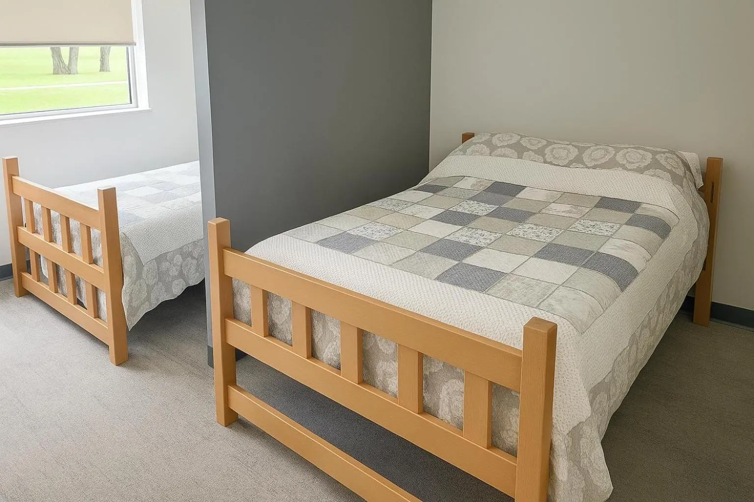 Bedroom, Bed in Residence & Conference Centre - Brockville