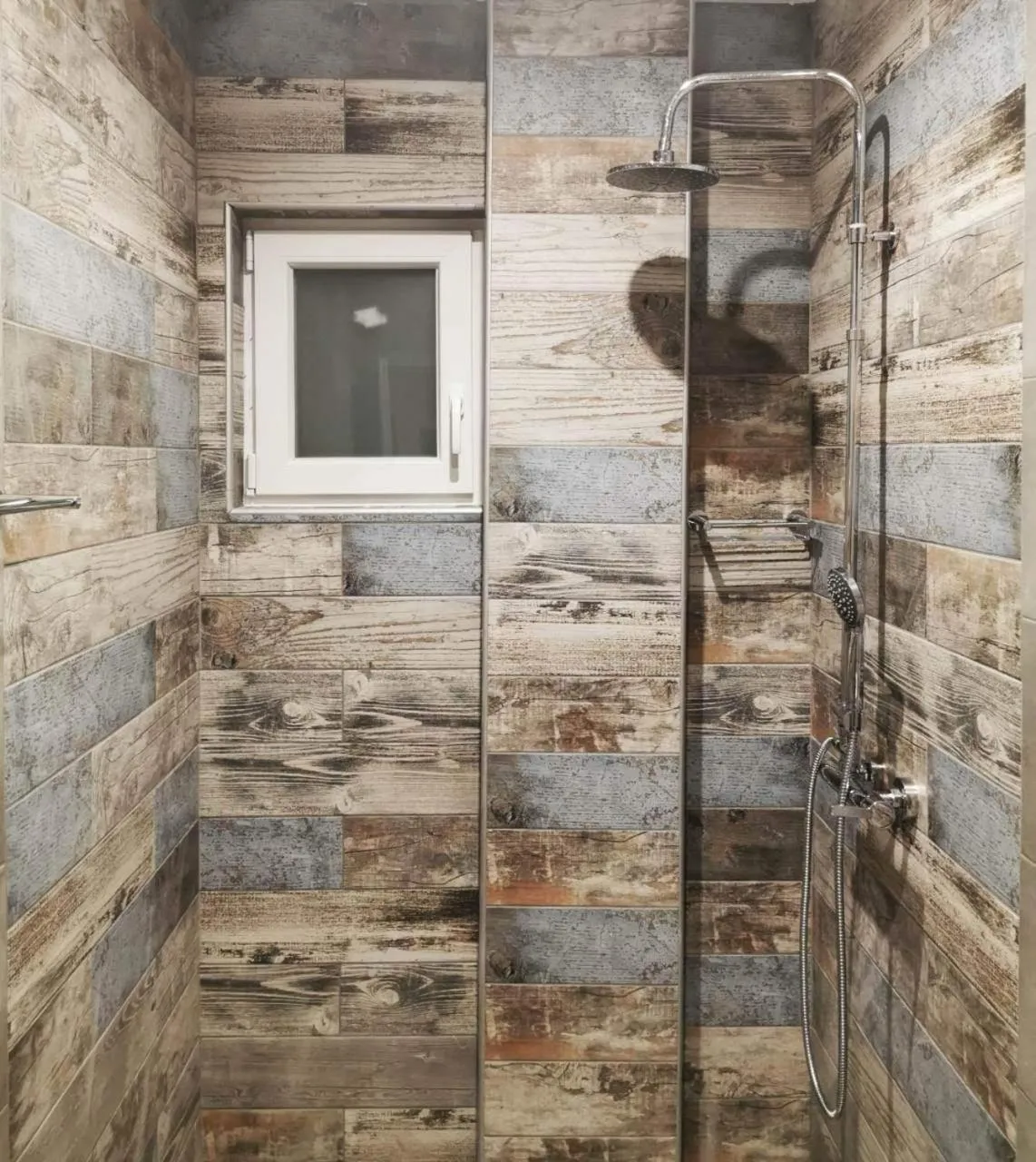 Shower in Pillbox Seafront Studios and Apartments