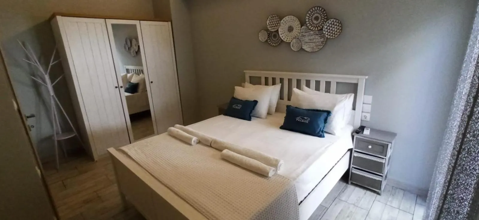 Bedroom in Pillbox Seafront Studios and Apartments