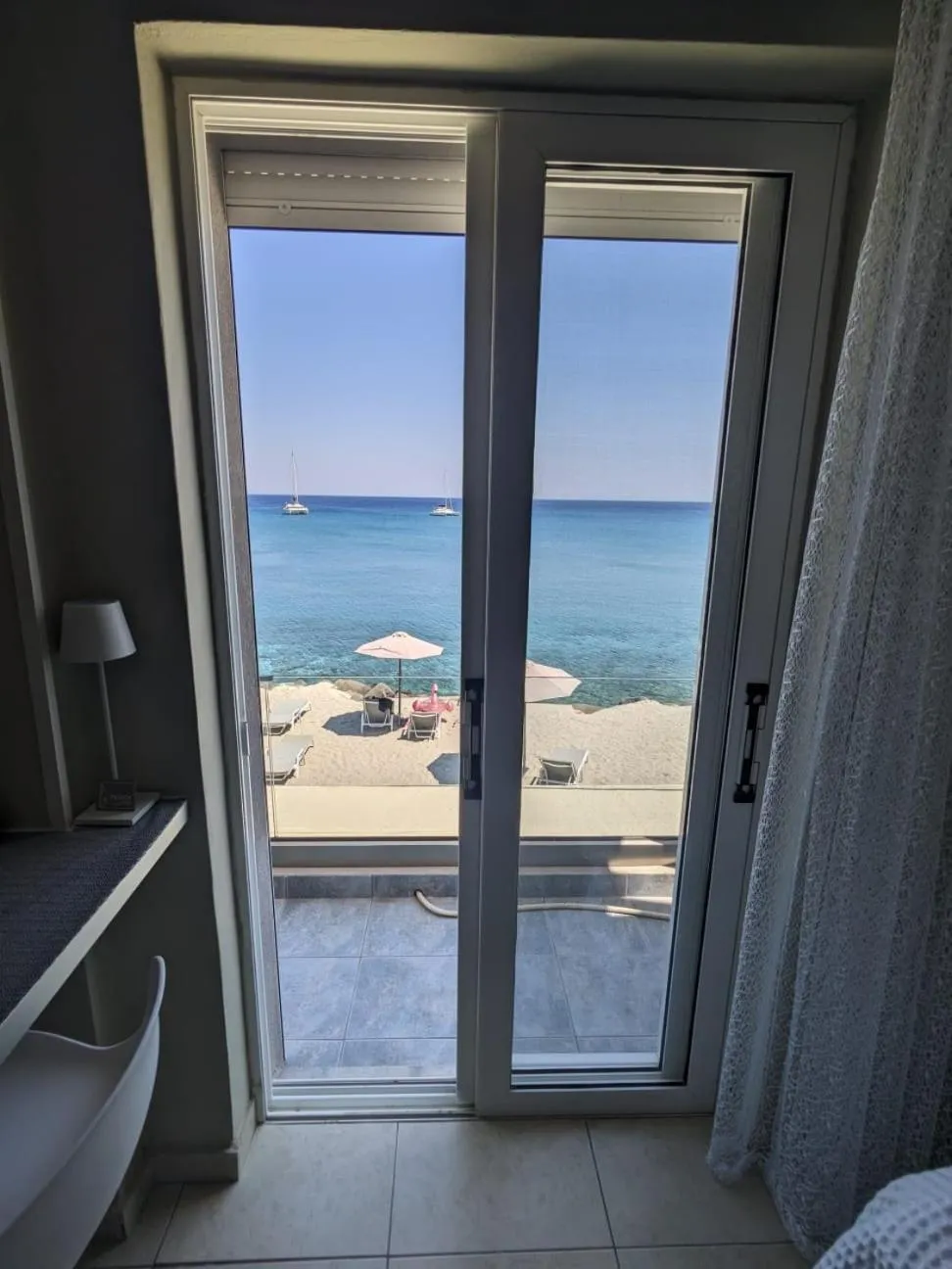 Sea view in Pillbox Seafront Studios and Apartments