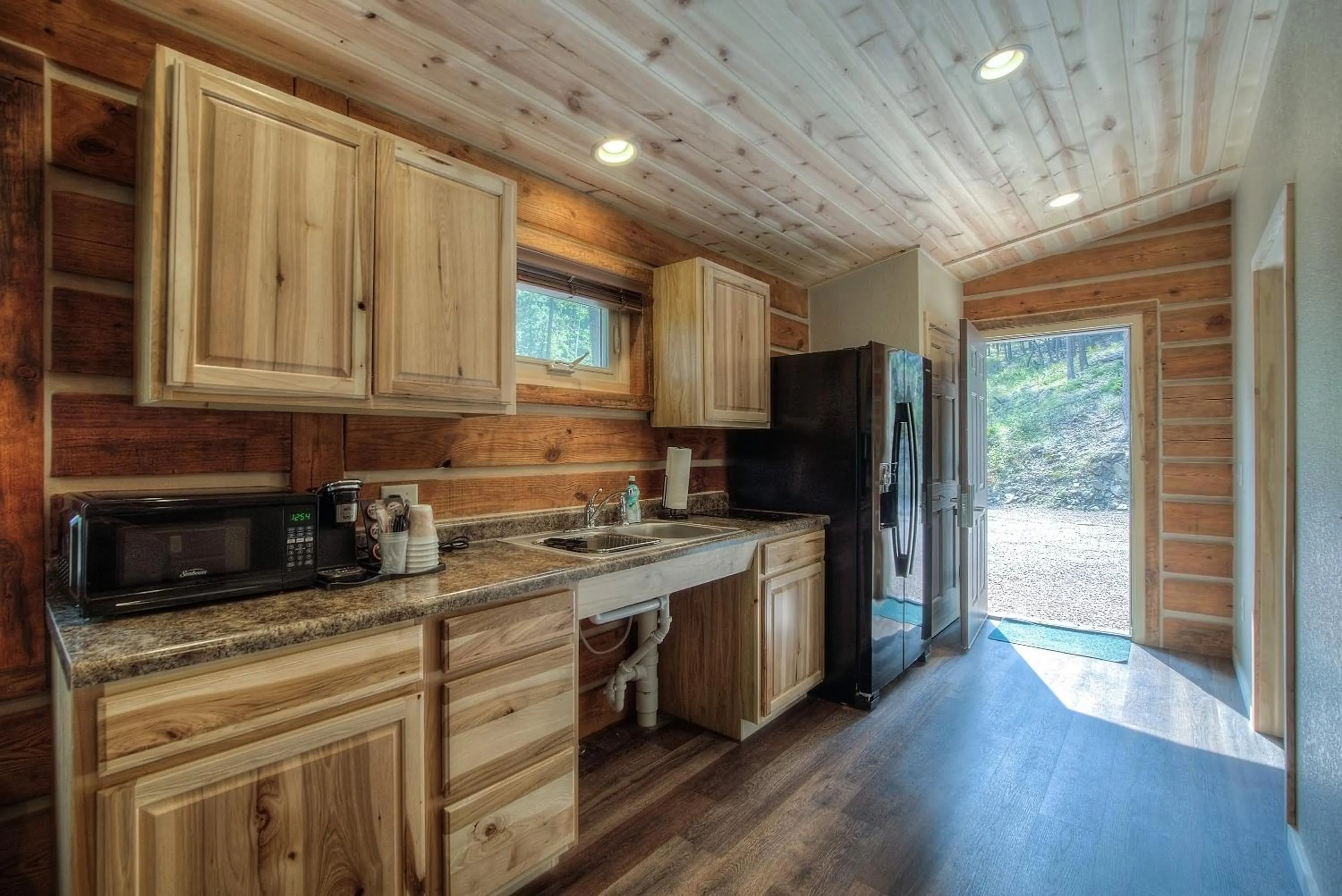 Kitchen or kitchenette in Powder House Lodge