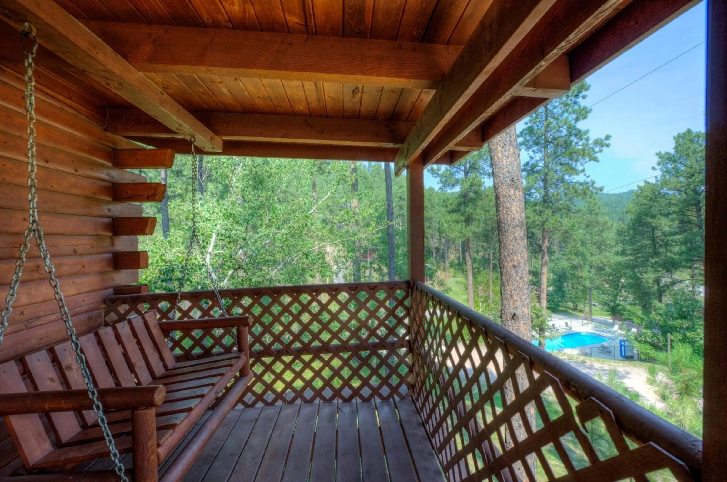 Balcony/Terrace in Powder House Lodge