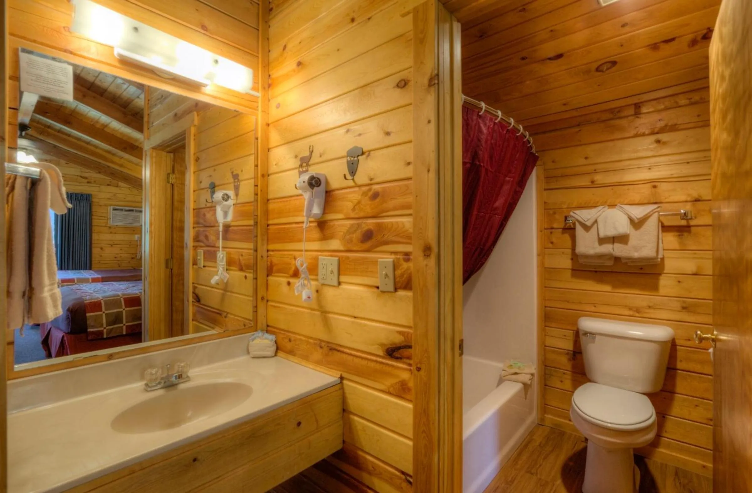 Bathroom in Powder House Lodge