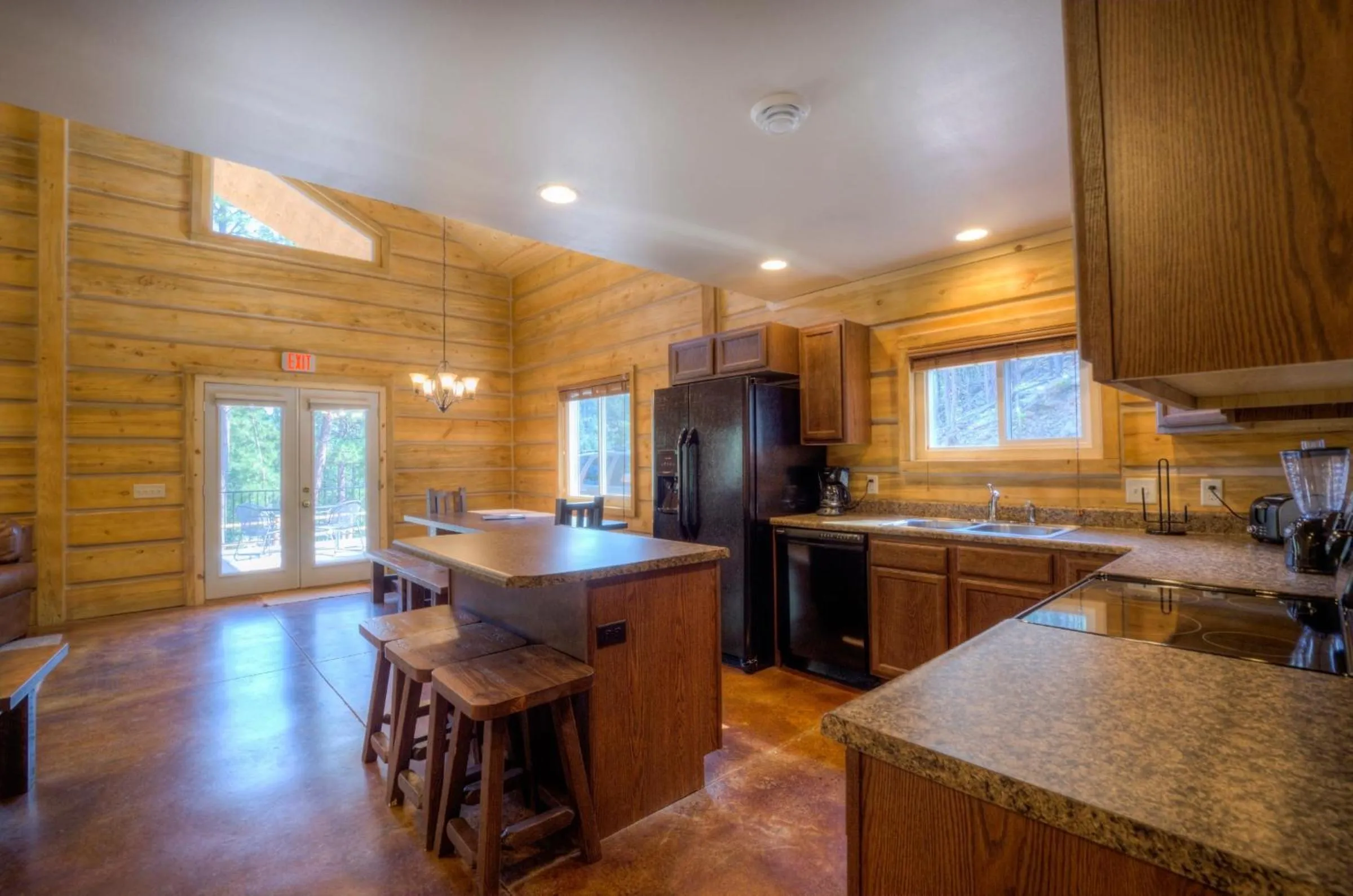Kitchen or kitchenette in Powder House Lodge