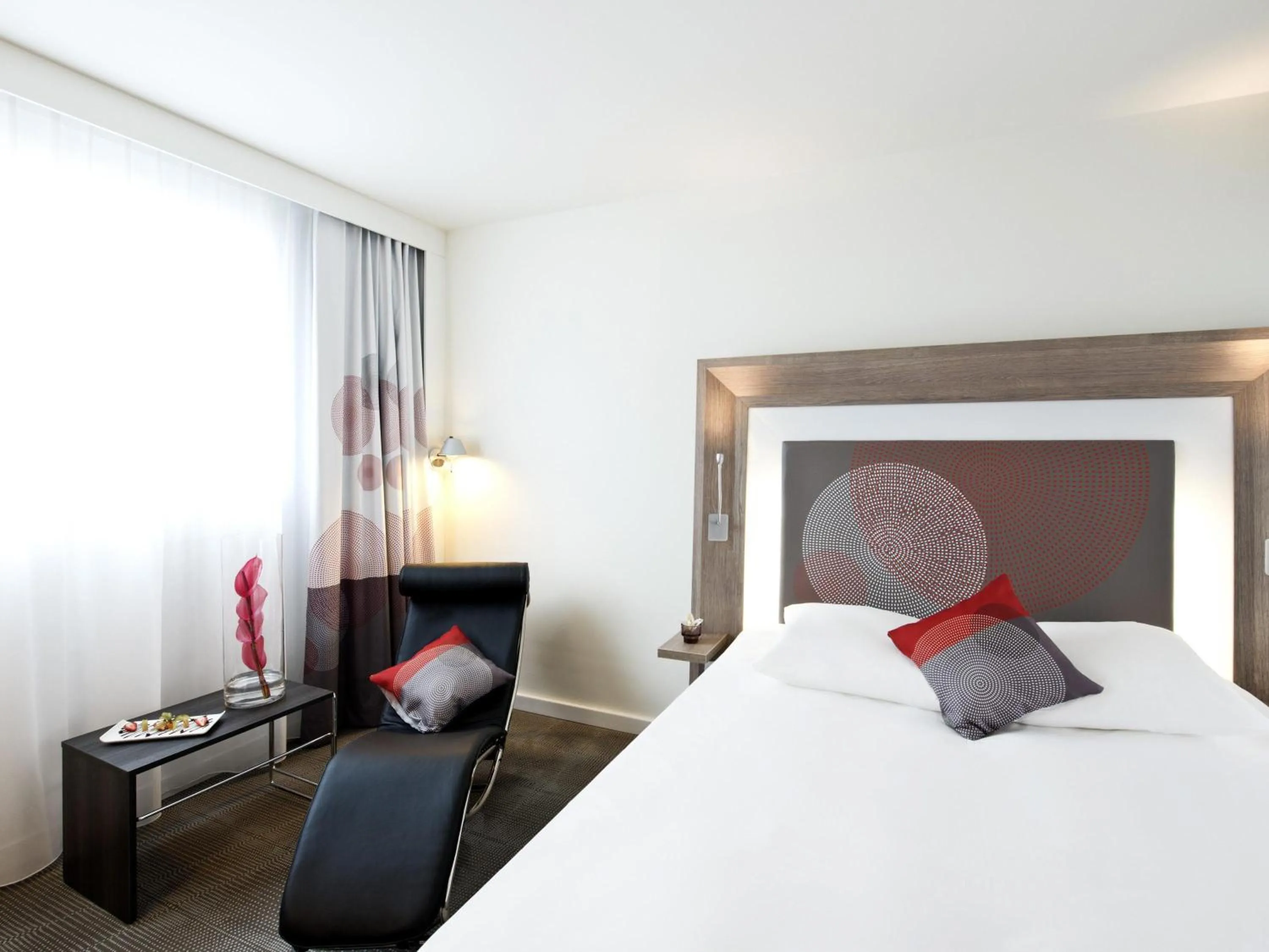 Bedroom, Bed in Novotel Lodz Centrum