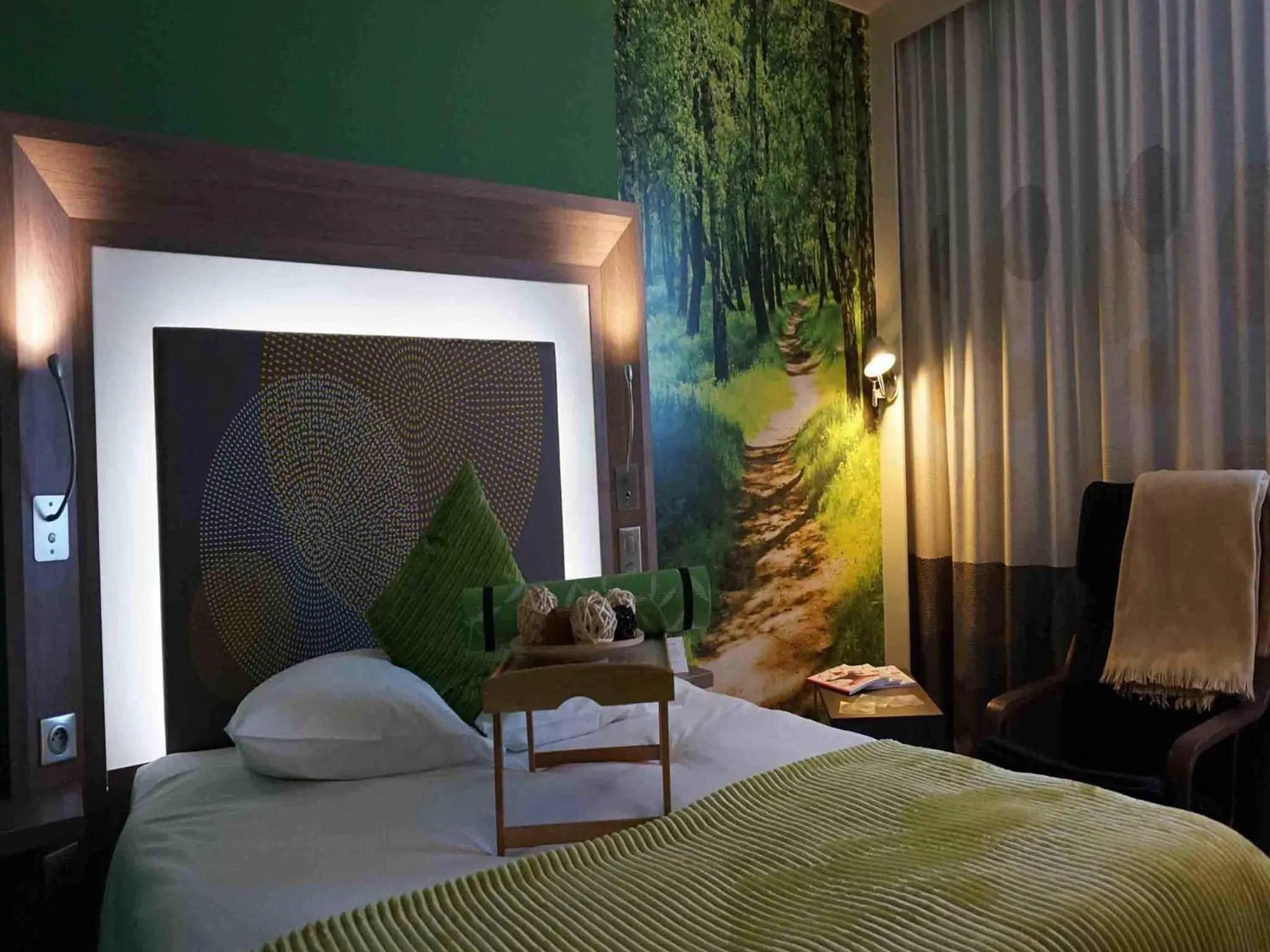 Bedroom, Bed in Novotel Lodz Centrum