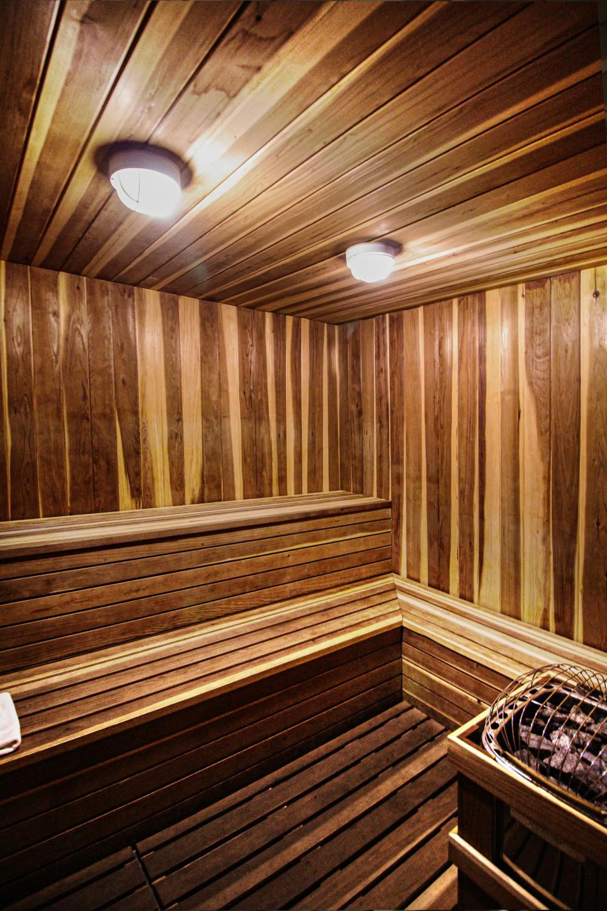 Sauna in QUARTZ HOTEL & SPA