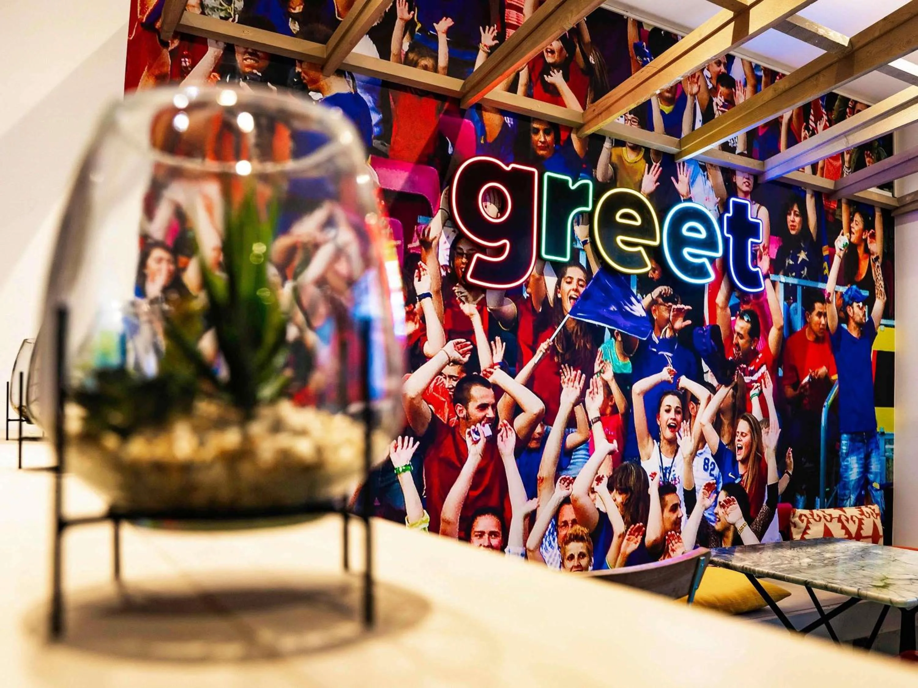 Lounge or bar in Greet Boulogne Billancourt Paris