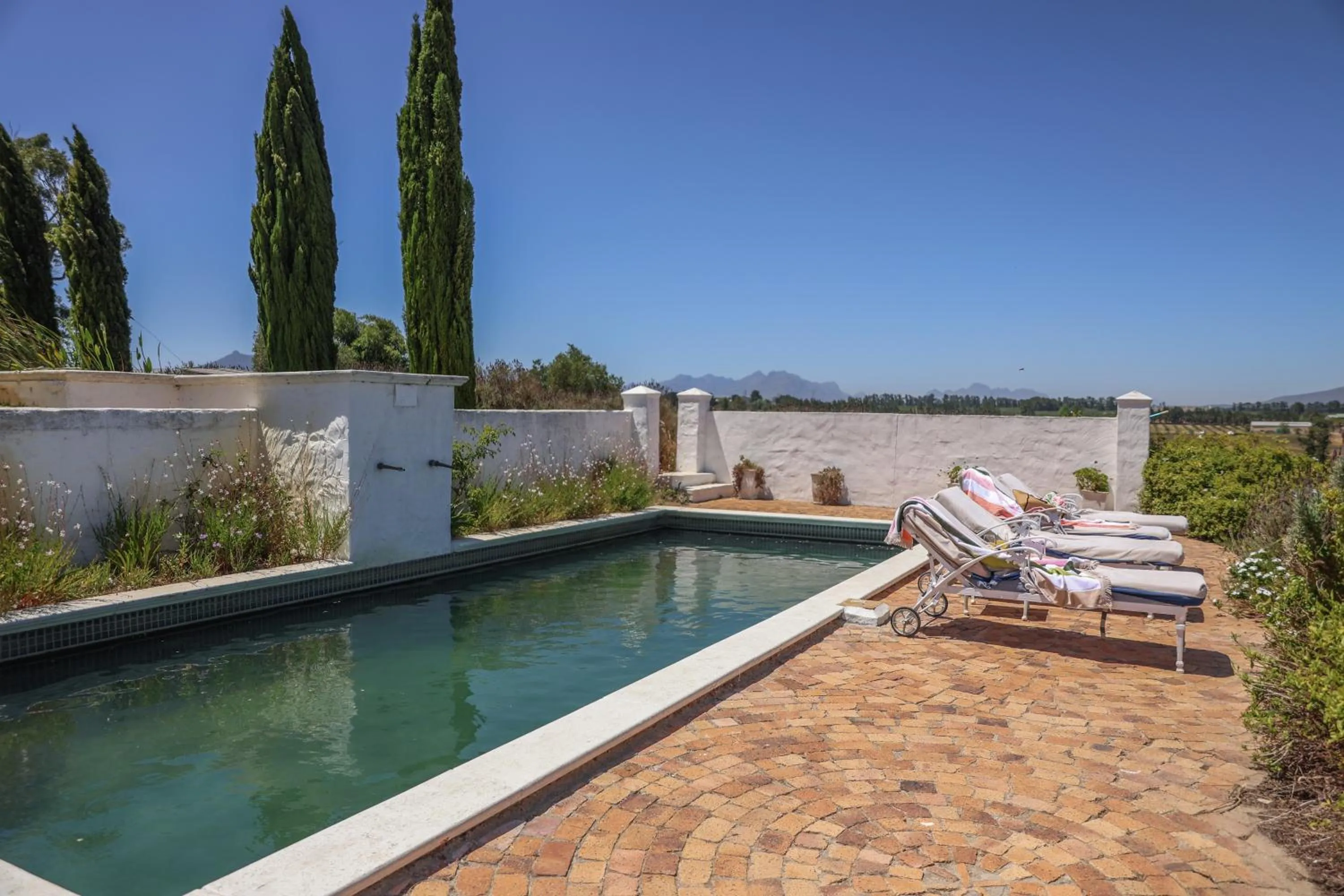 Swimming pool in Hawksmoor House