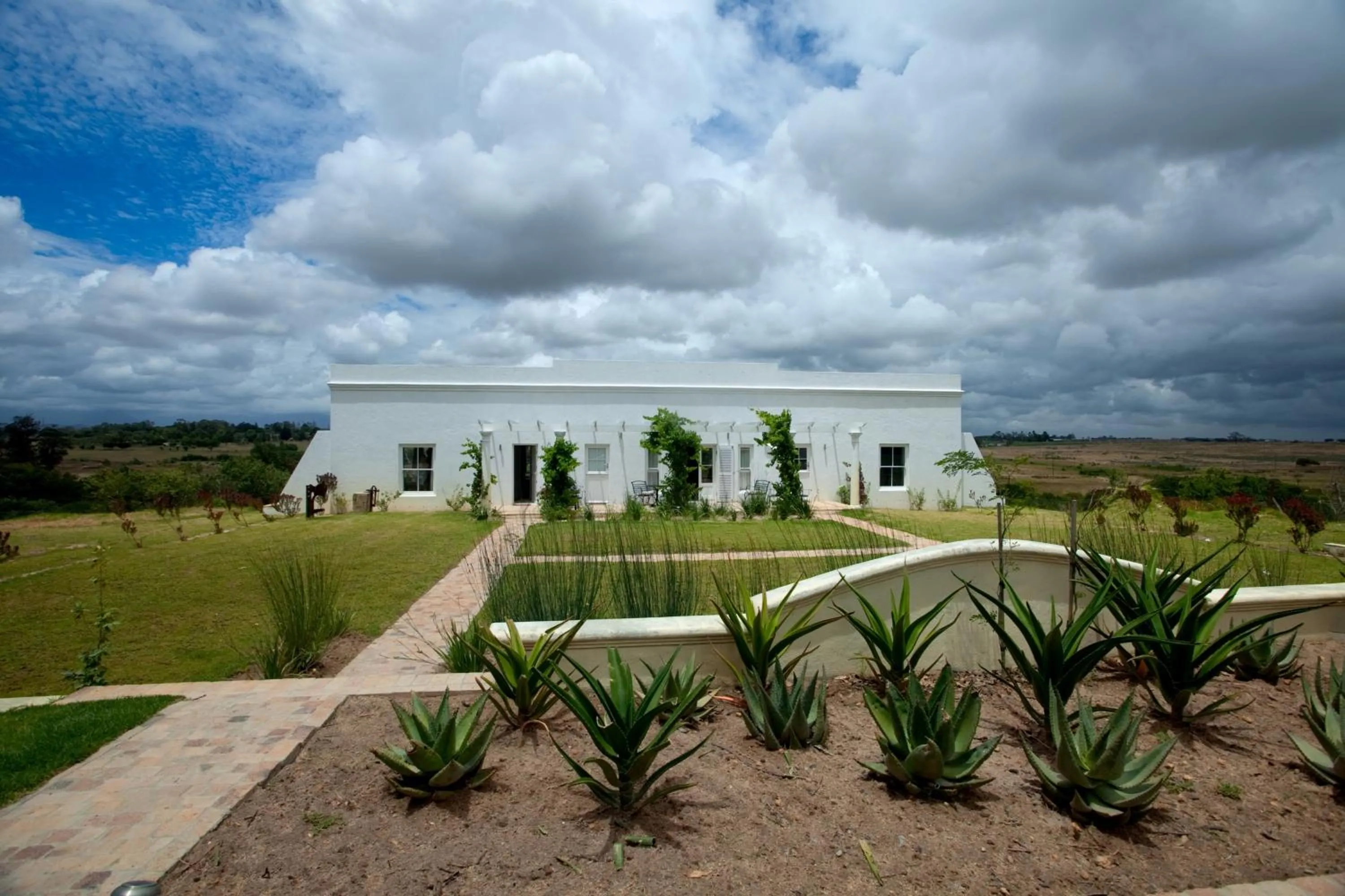 Facade/entrance in Hawksmoor House