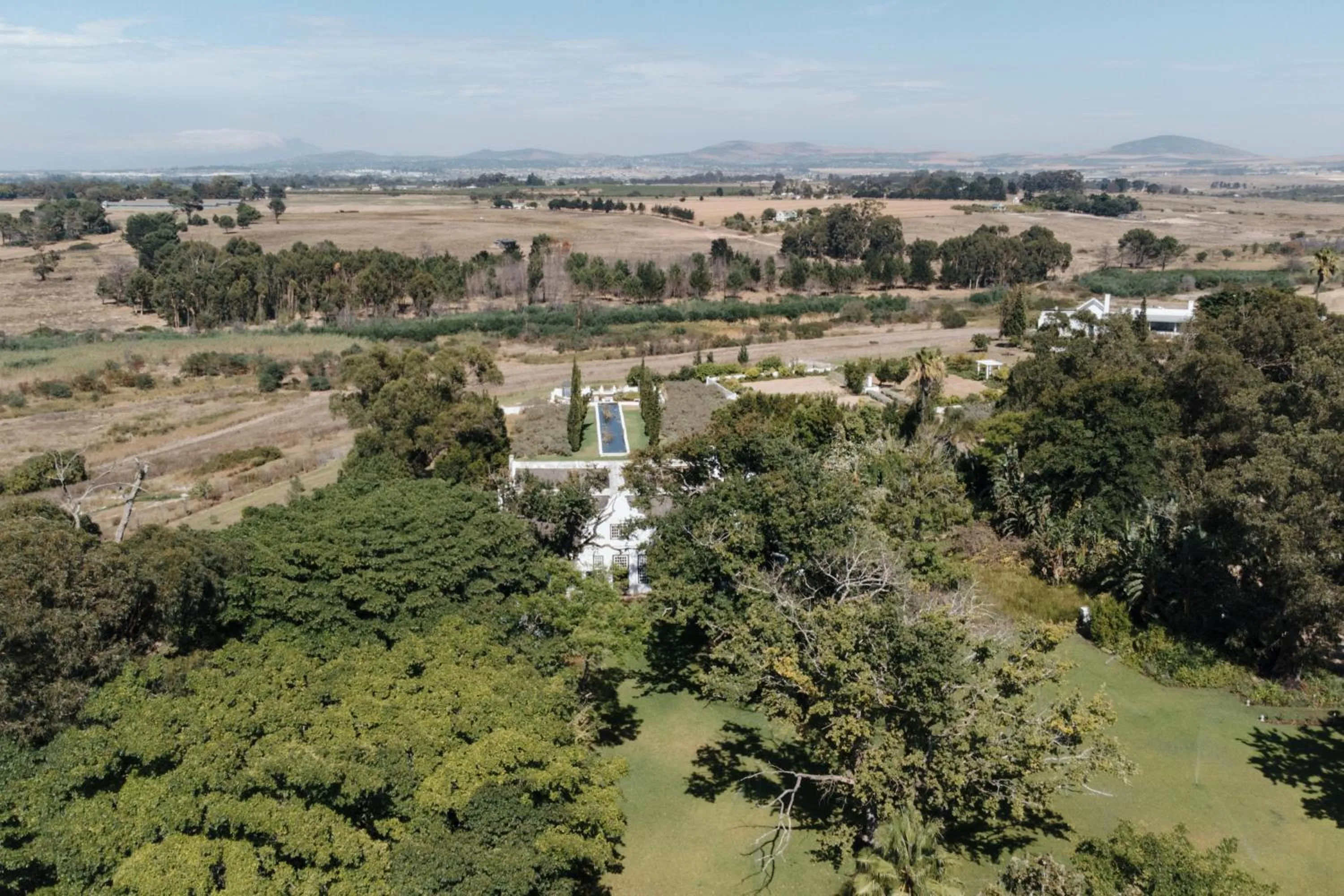 Bird's eye view in Hawksmoor House