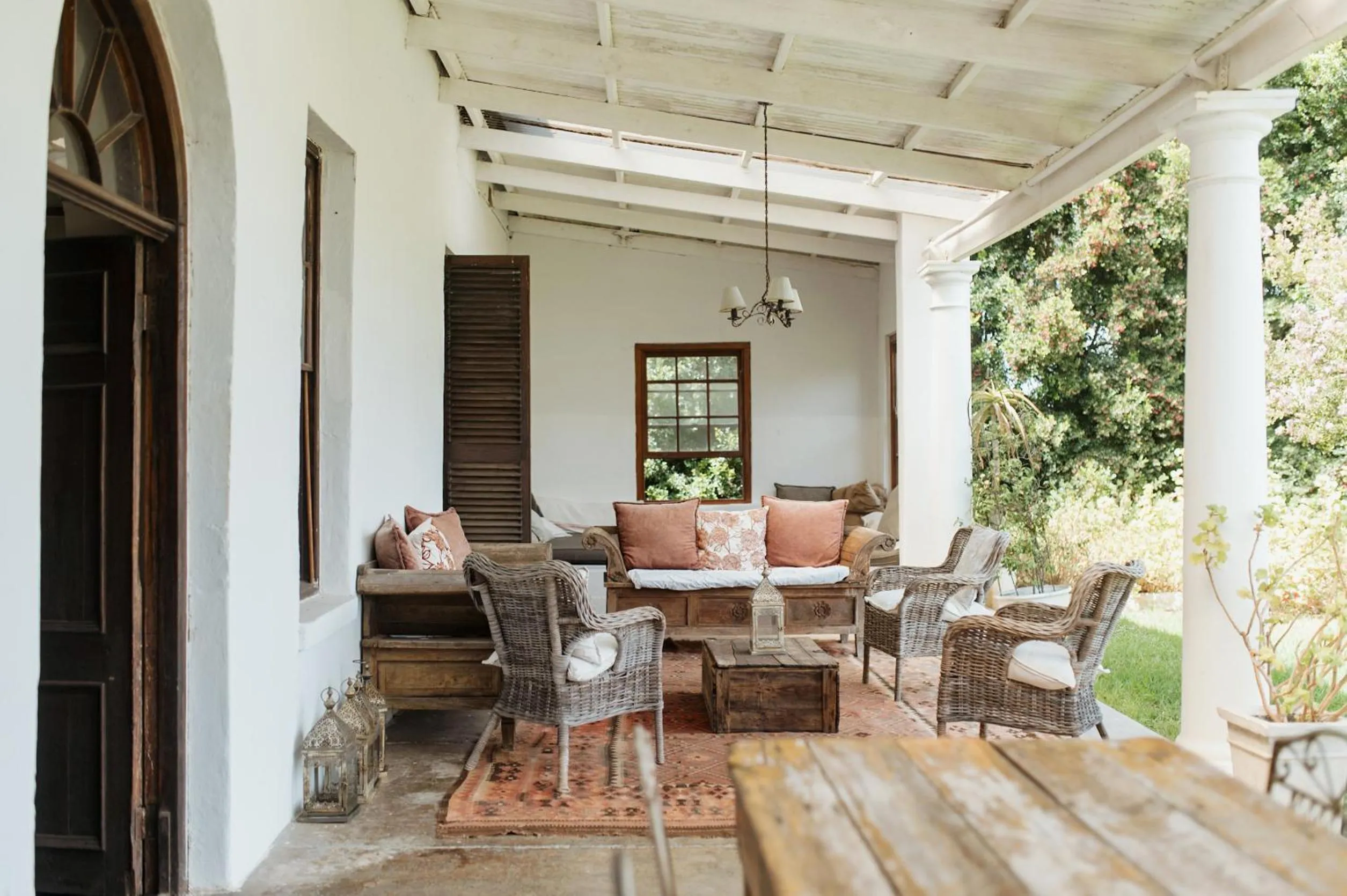 Patio in Hawksmoor House