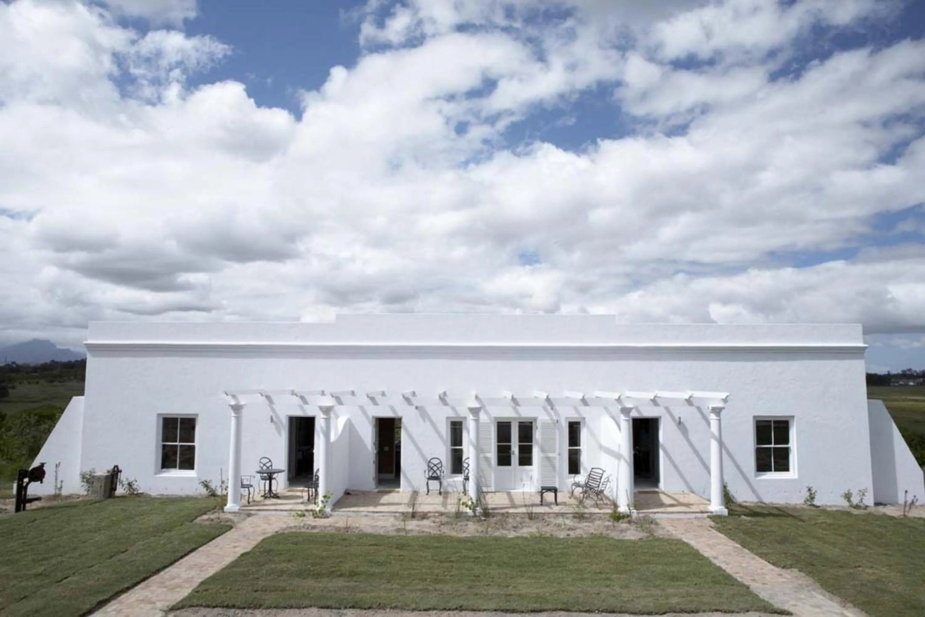 Patio in Hawksmoor House