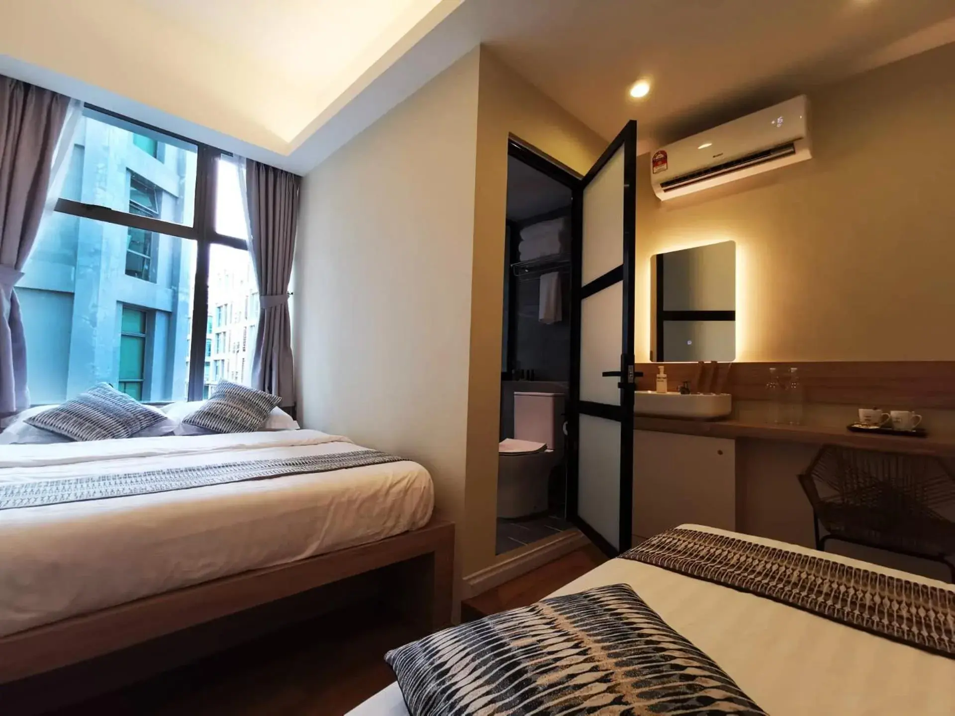 Bed in Oikos Poshtel Bed in Oikos Poshtel