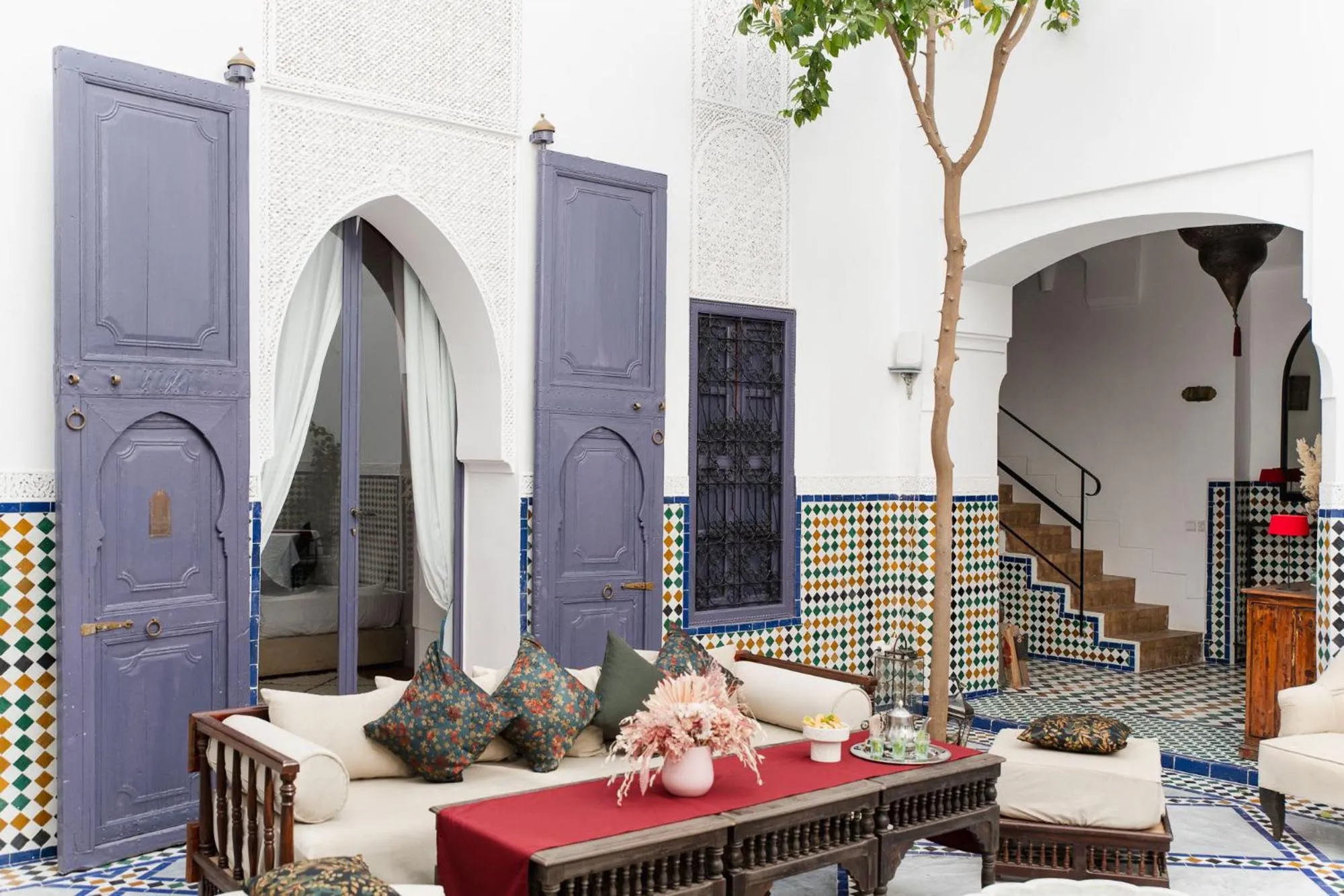 Patio in Riad Twilight