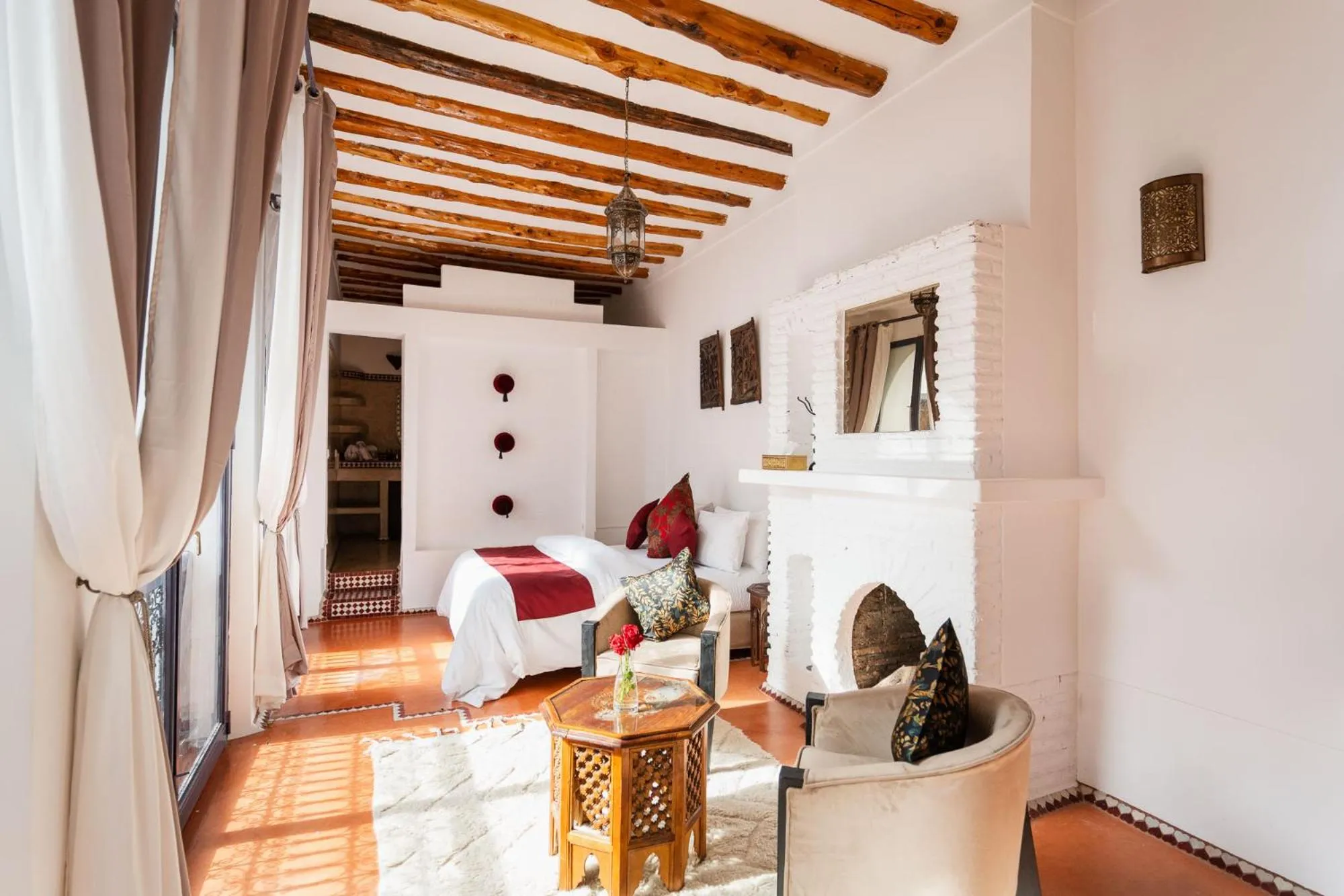 Bed in Riad Twilight