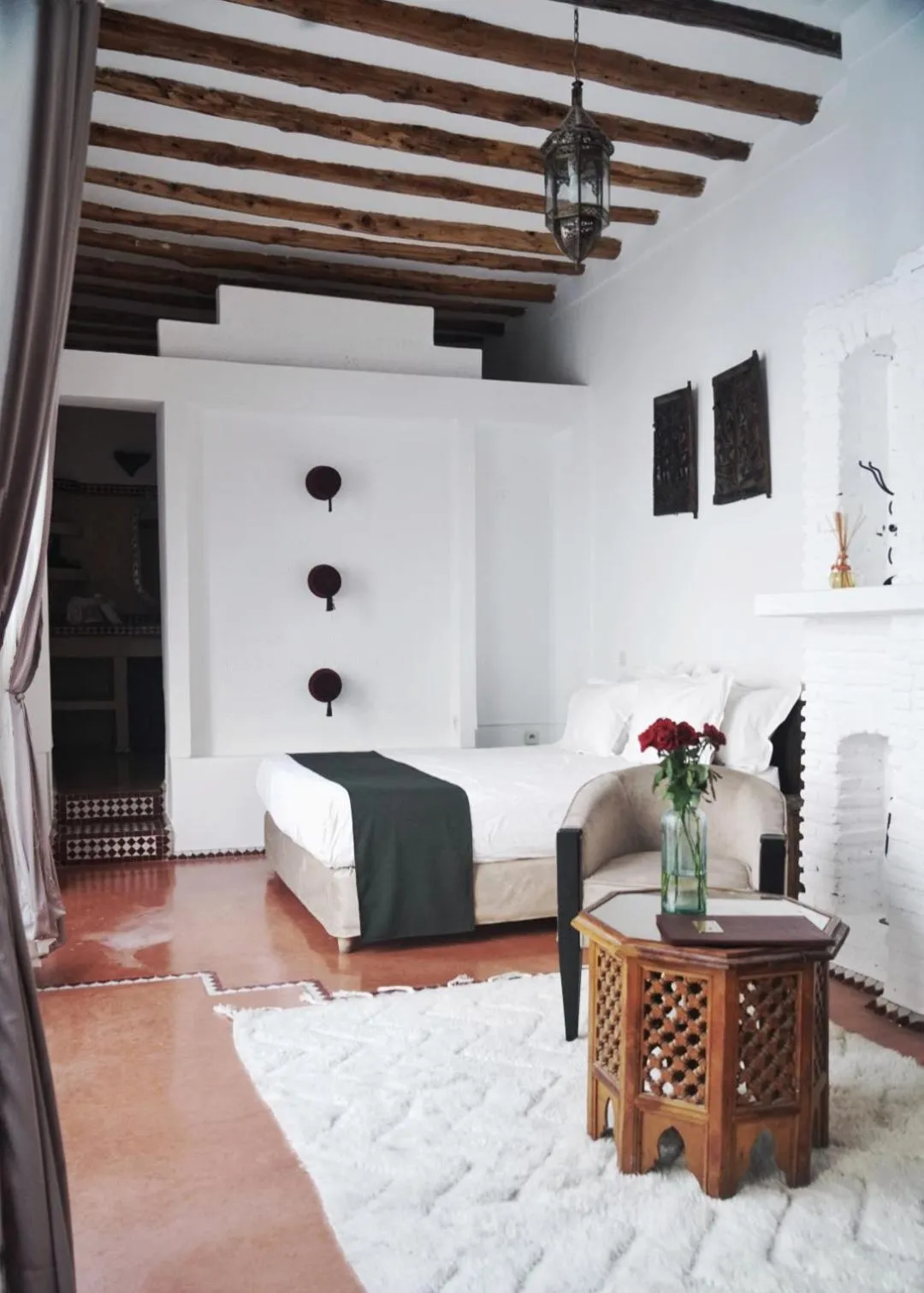 Bed in Riad Twilight