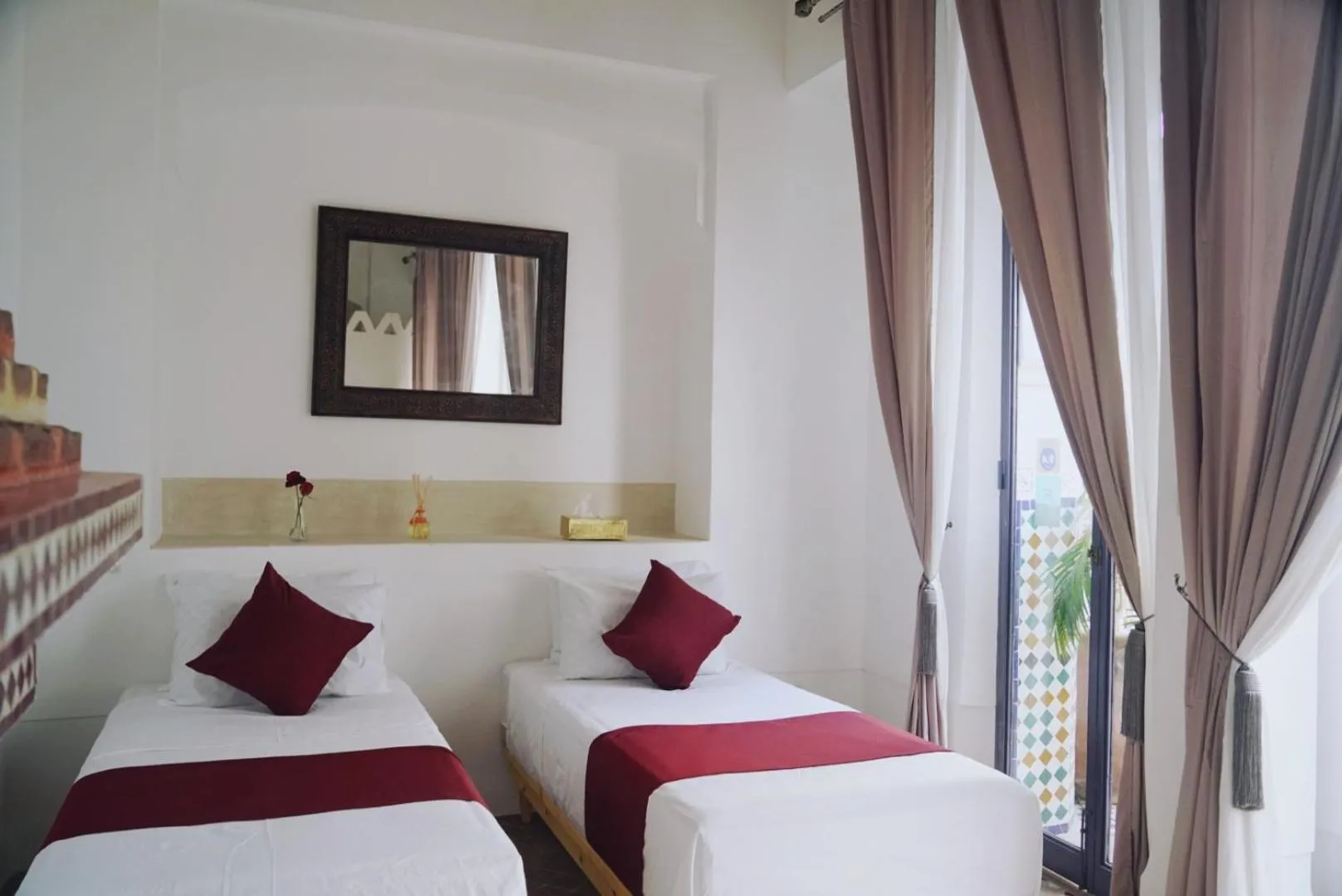 Bed in Riad Twilight