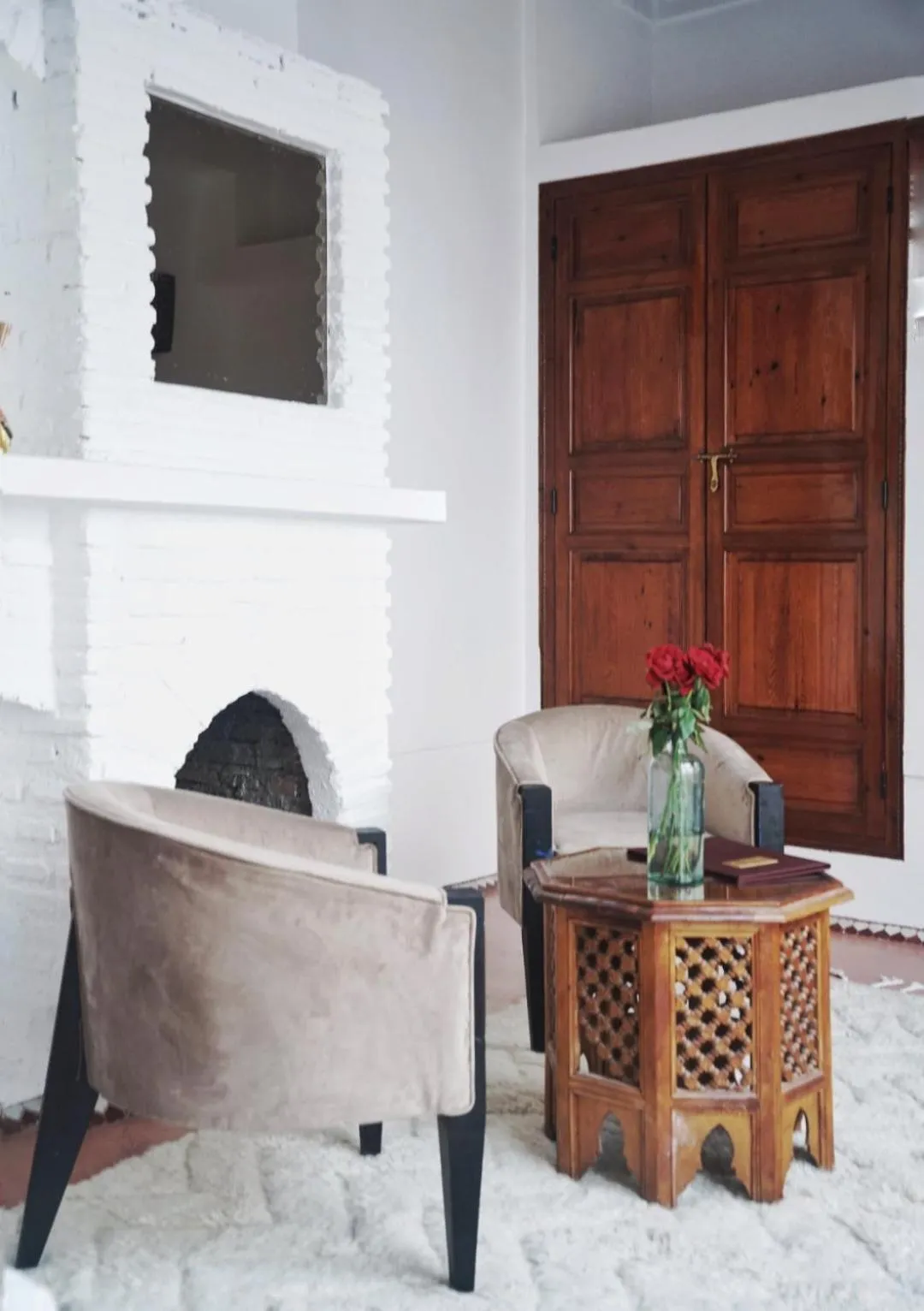 Seating area in Riad Twilight
