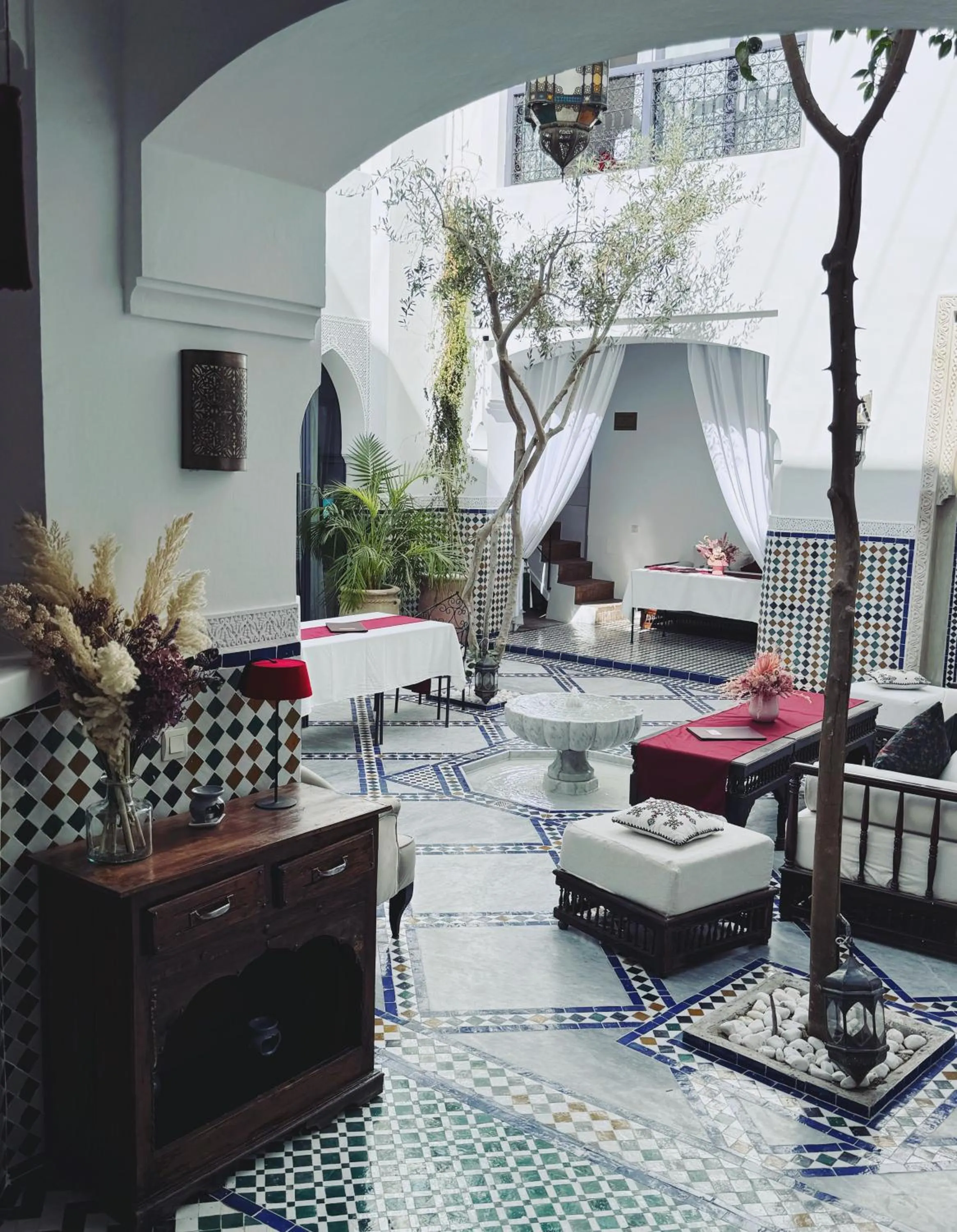 Patio in Riad Twilight