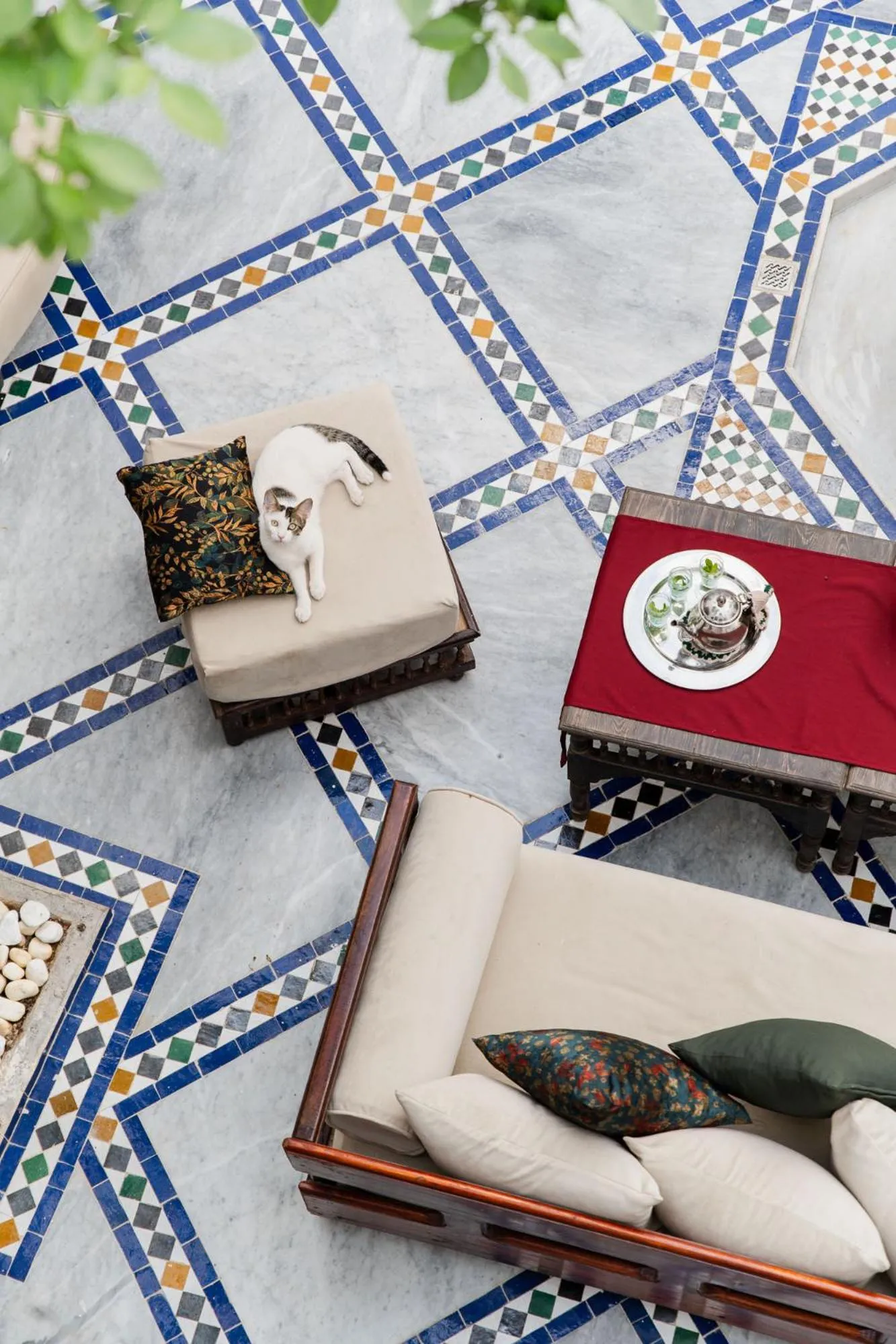 Patio in Riad Twilight