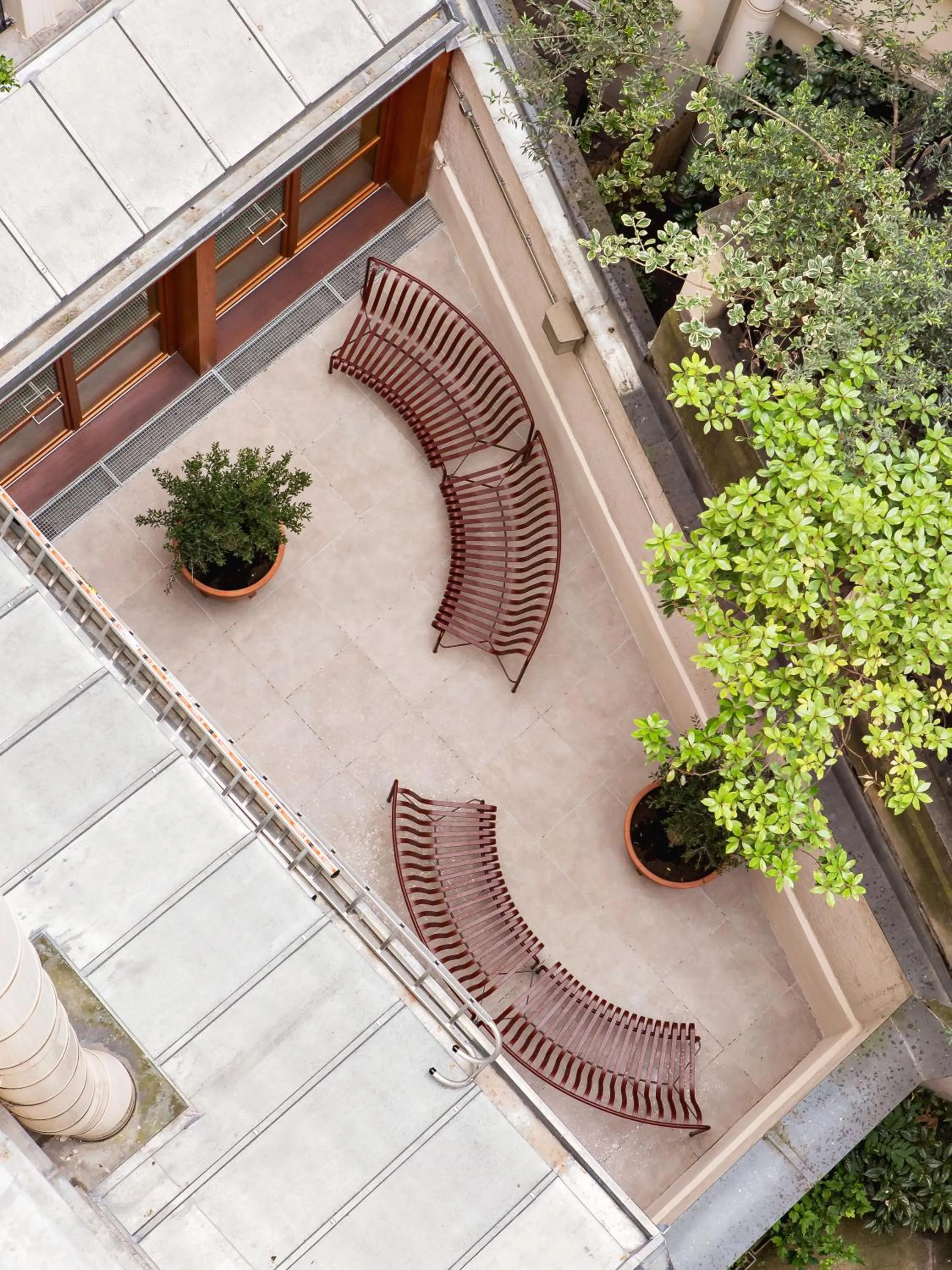 Patio in New Hotel Opéra