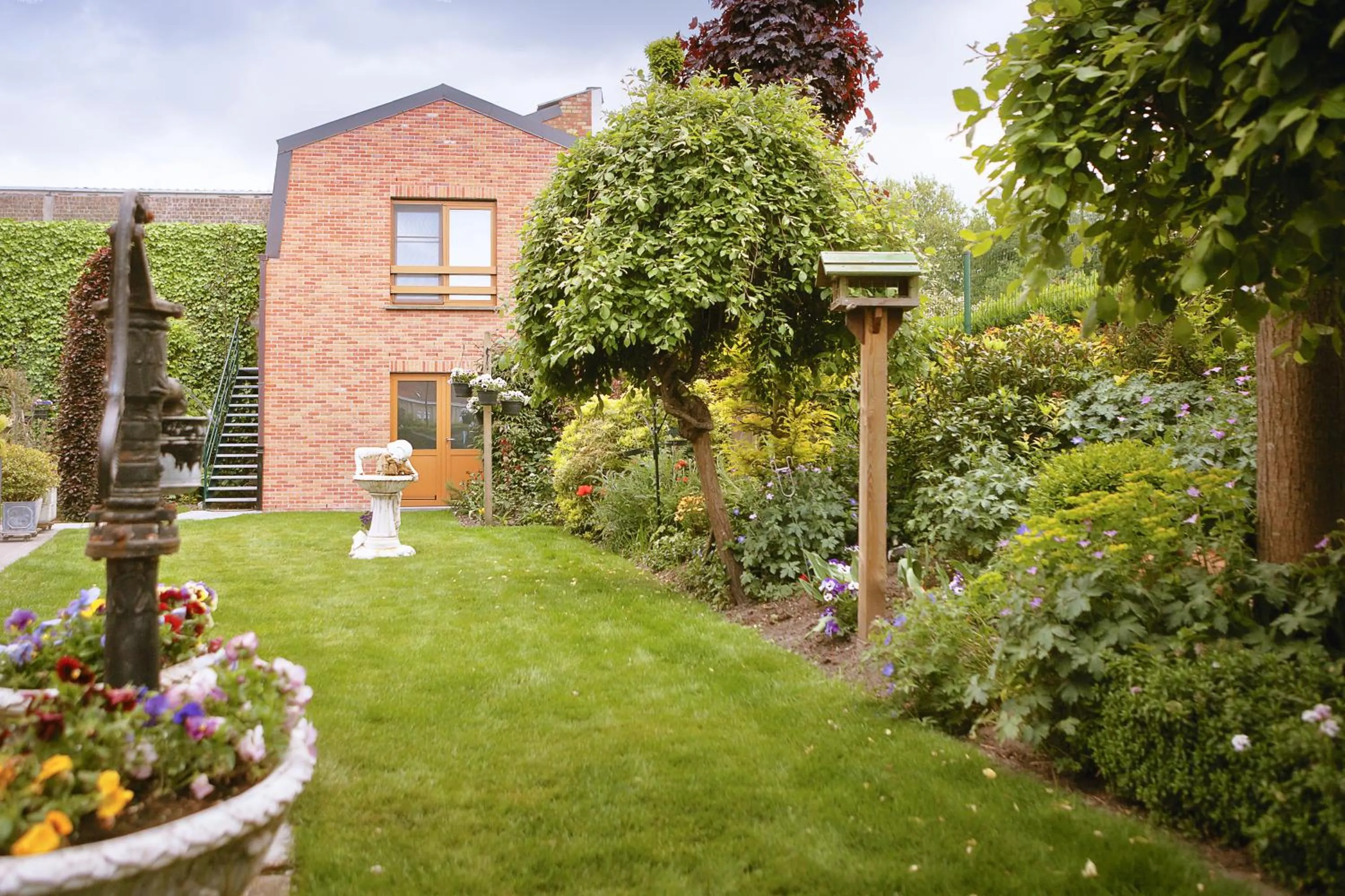 Garden in B&B Ter Vesten