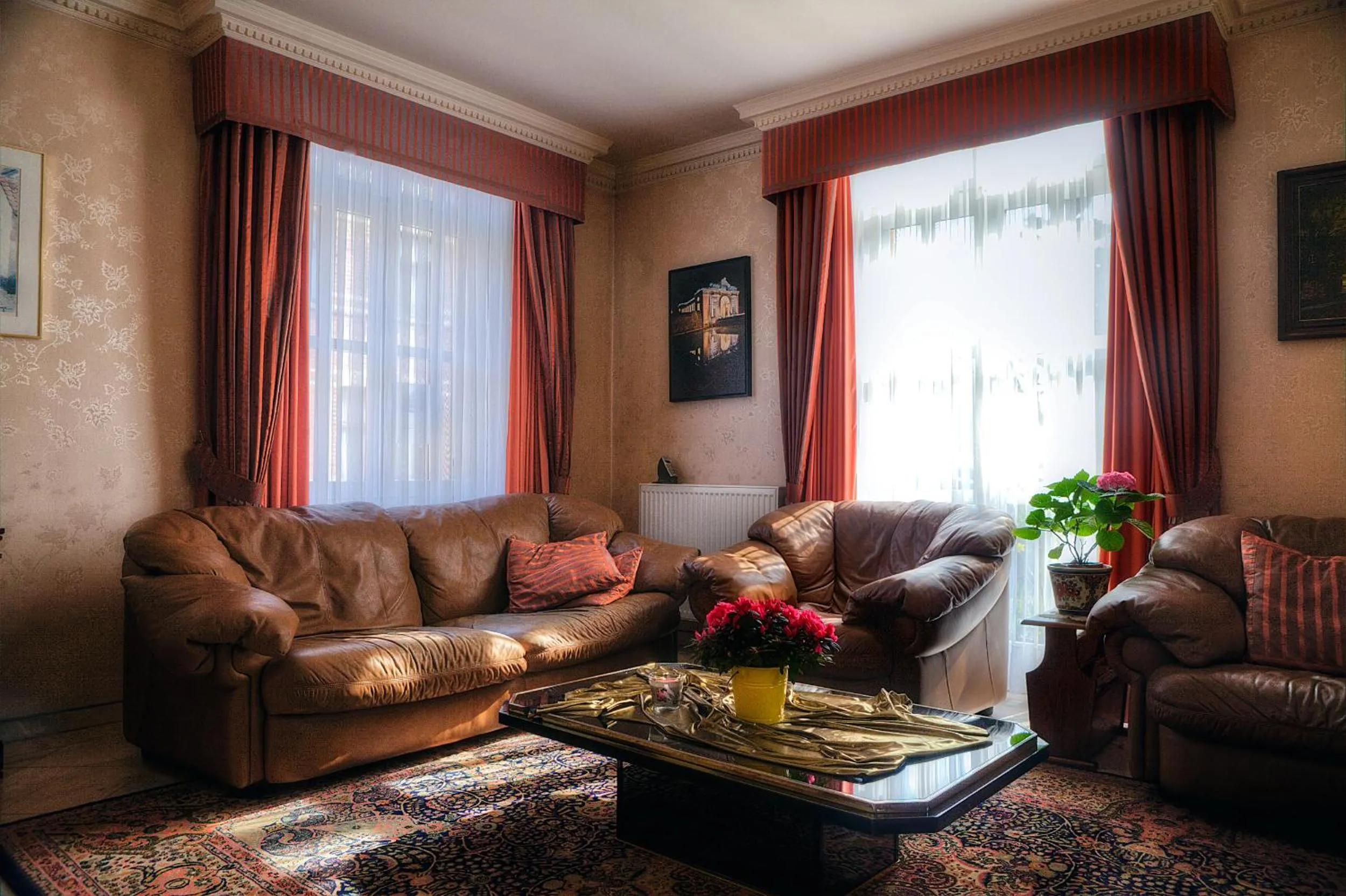 Living room in B&B Ter Vesten