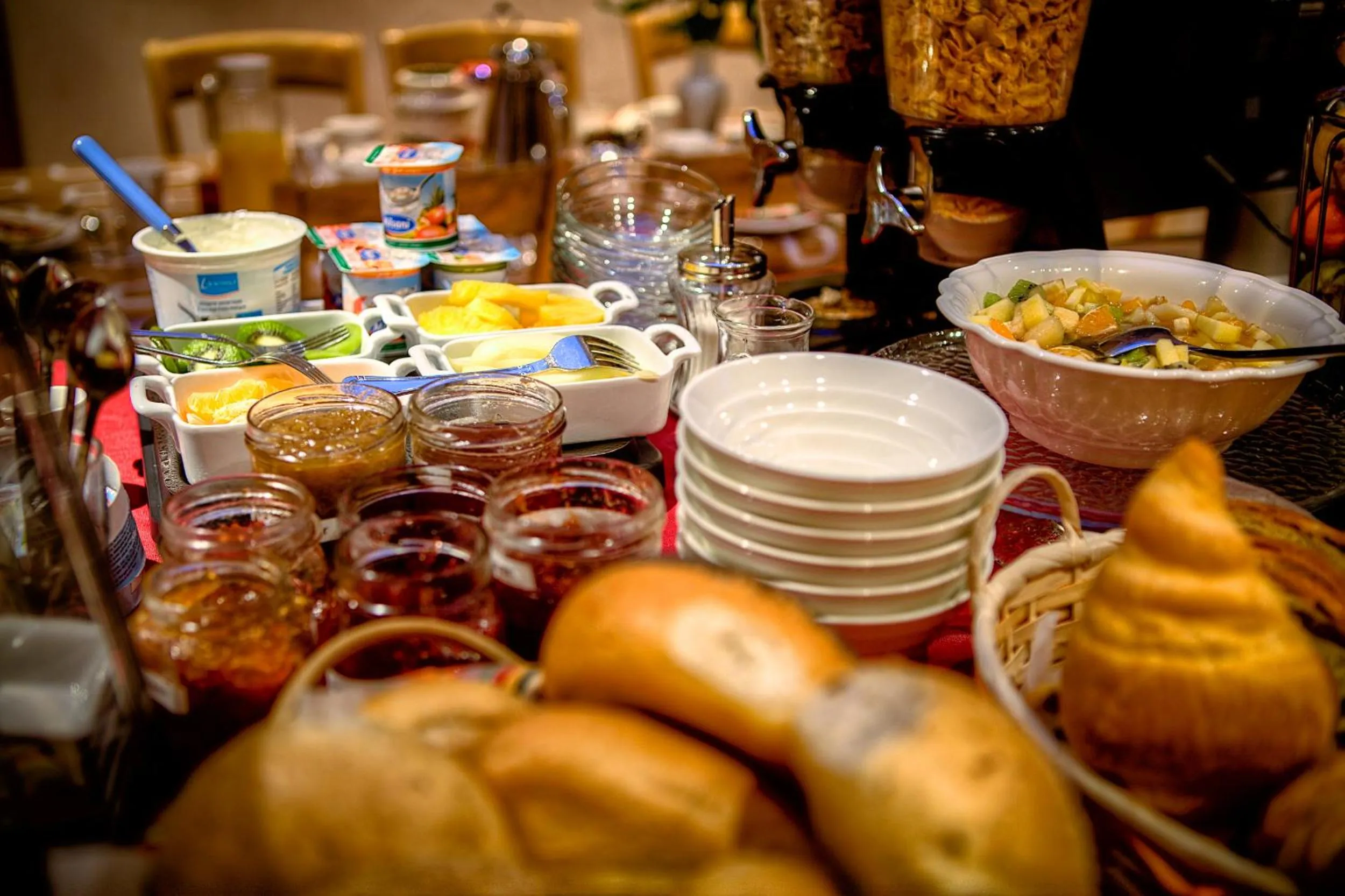 Food and drinks in B&B Ter Vesten