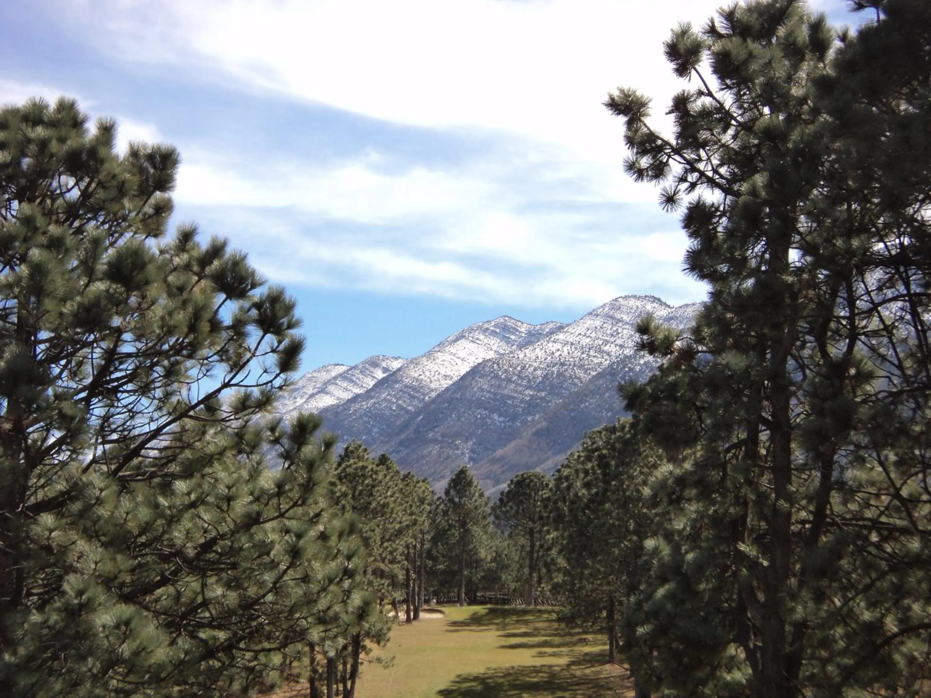 Mountain view in Bosques de Monterreal