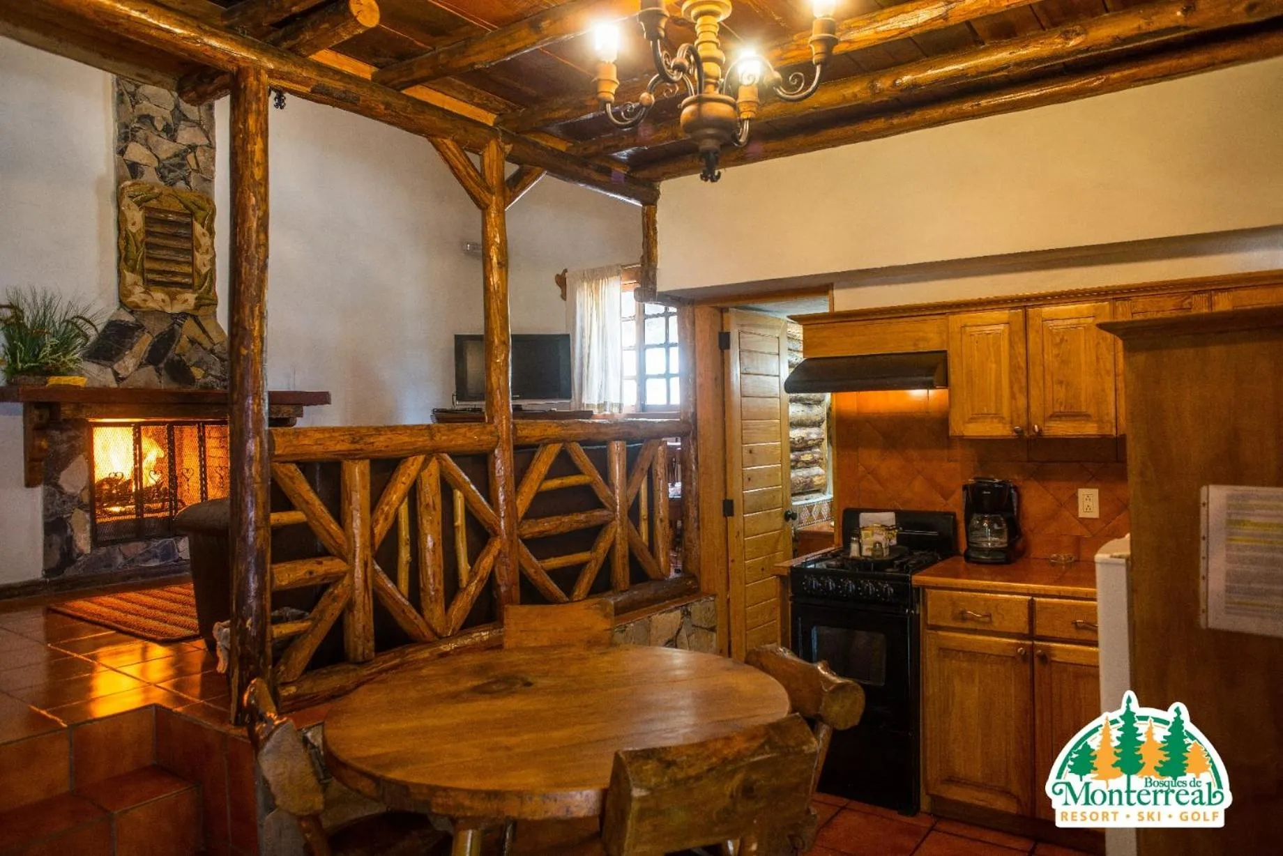Kitchen or kitchenette in Bosques de Monterreal