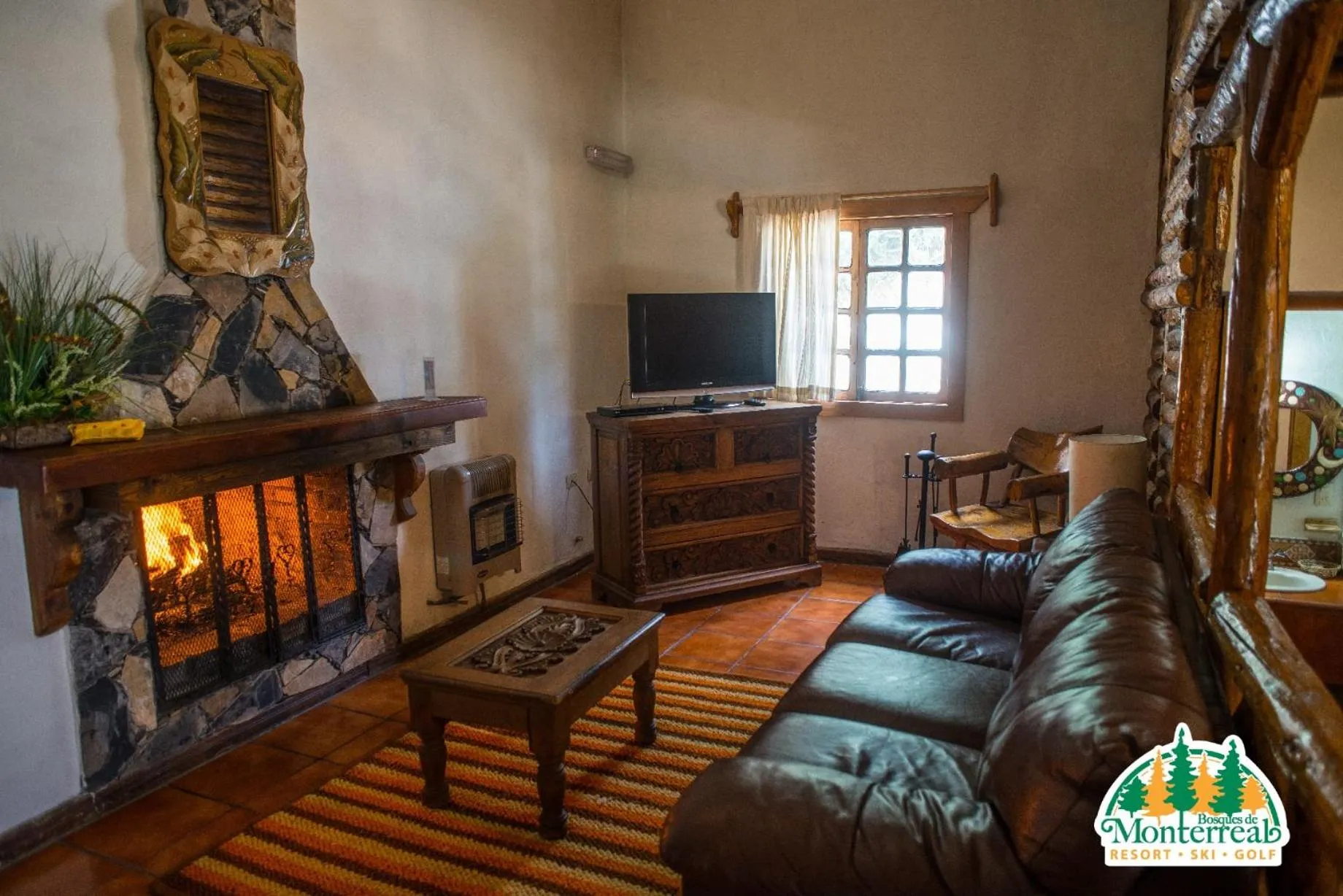 Living room in Bosques de Monterreal