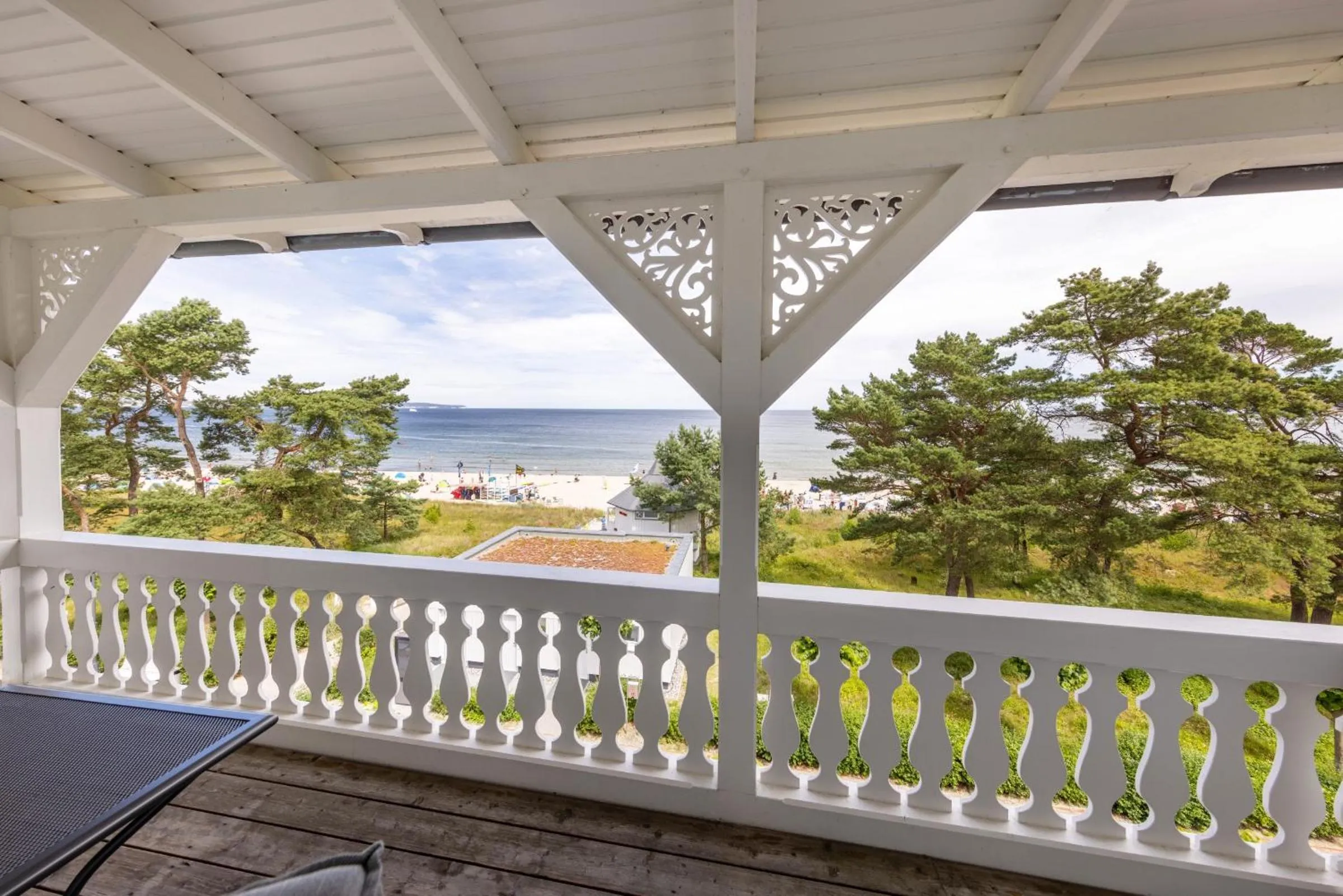 View (from property/room) in Strandhotel zur Promenade