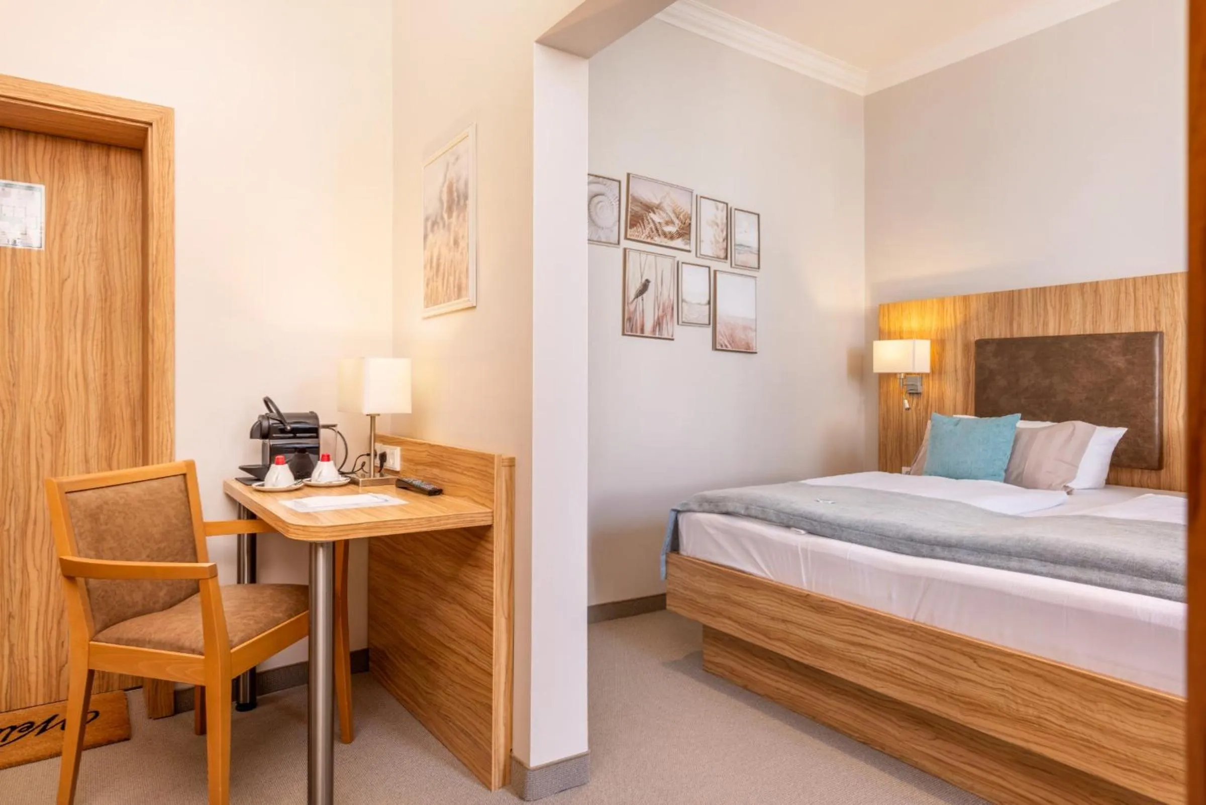 Bed in Strandhotel zur Promenade