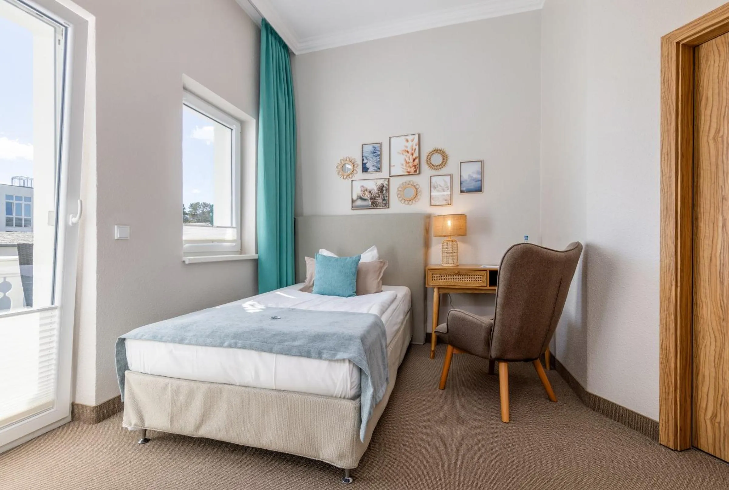 Bed in Strandhotel zur Promenade