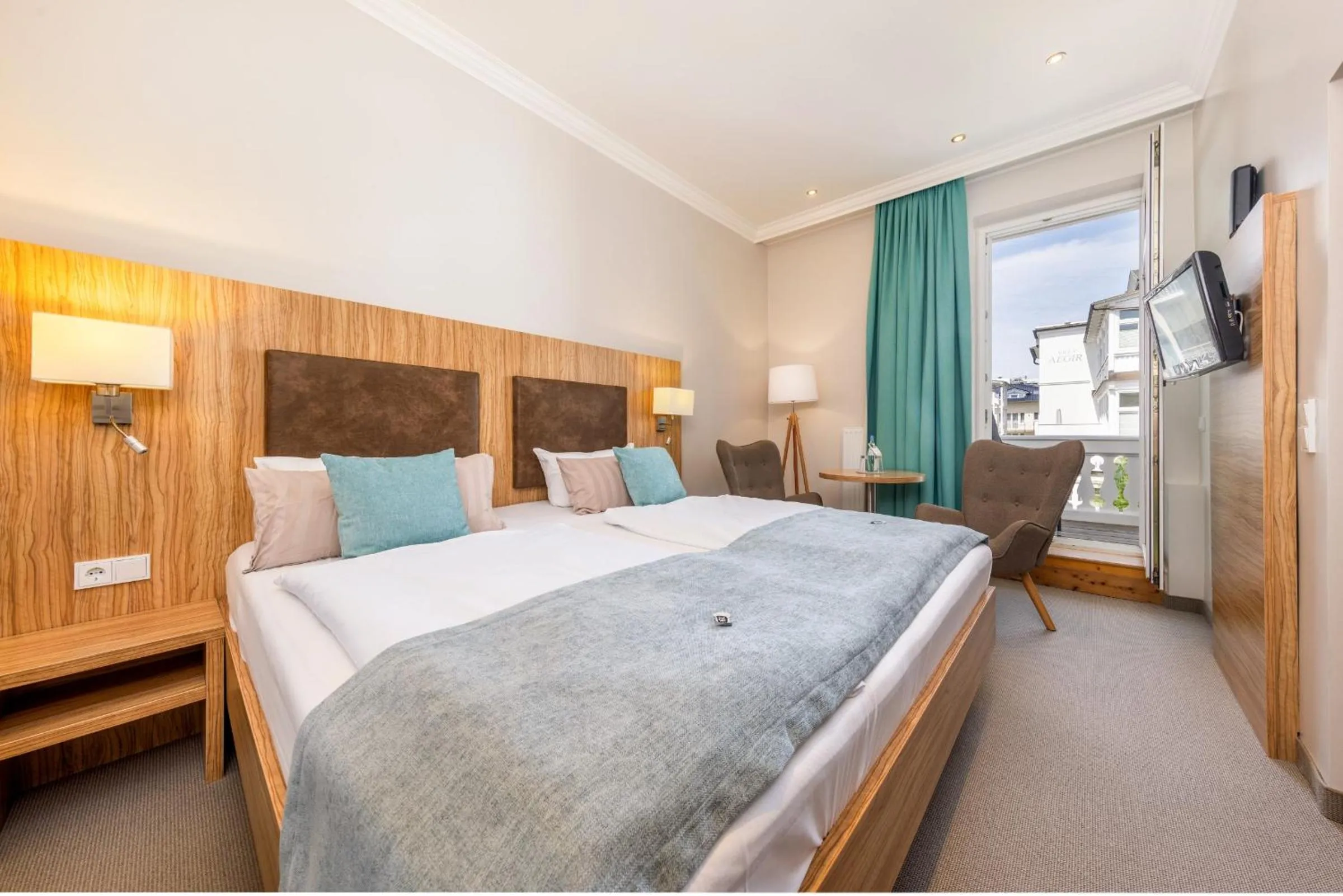 Bed in Strandhotel zur Promenade