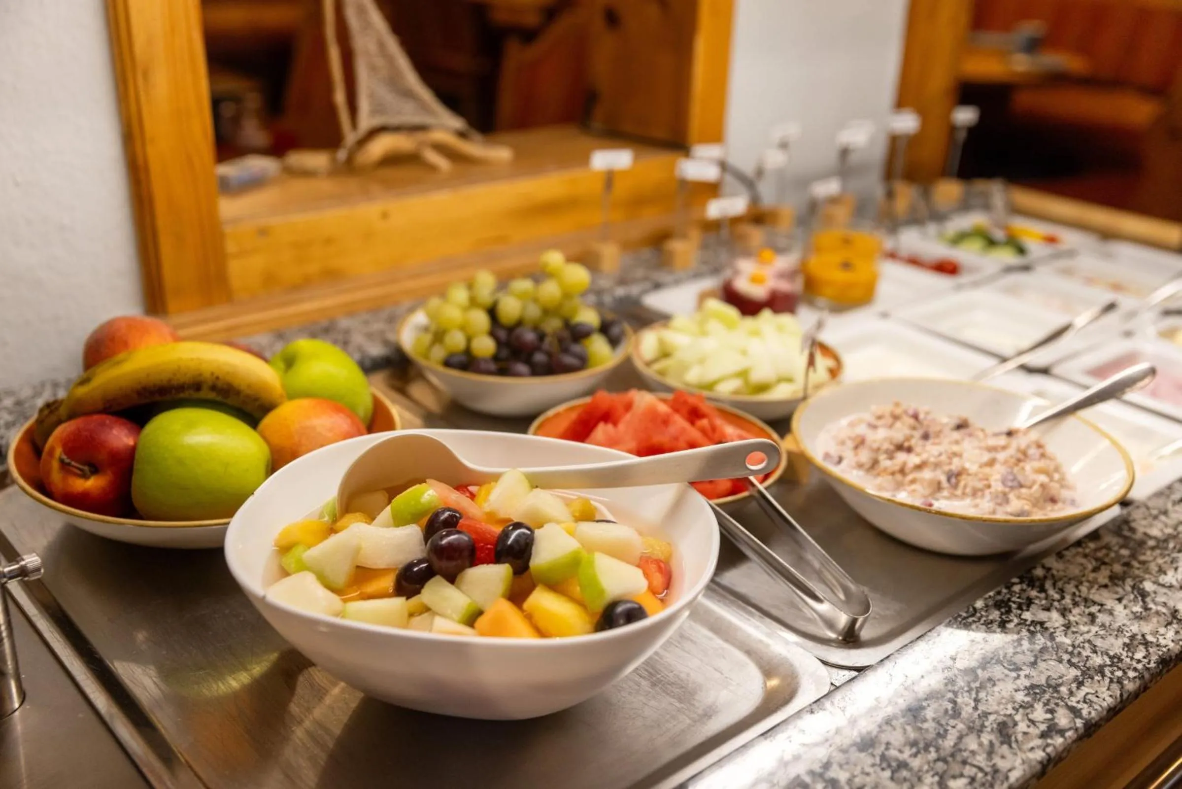 Breakfast in Strandhotel zur Promenade