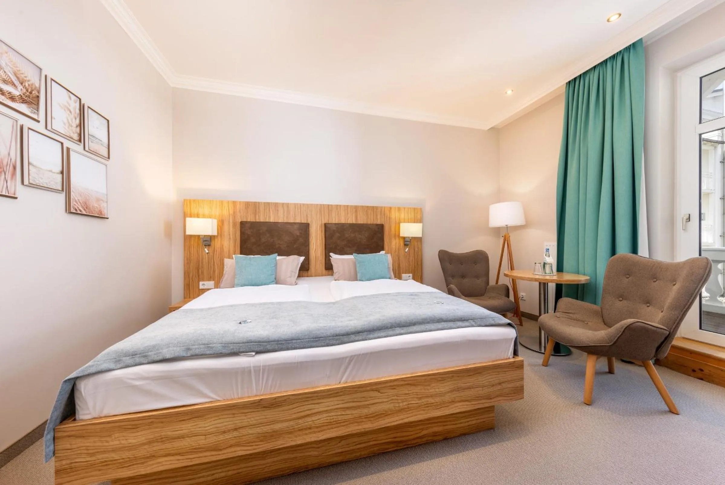 Bed in Strandhotel zur Promenade