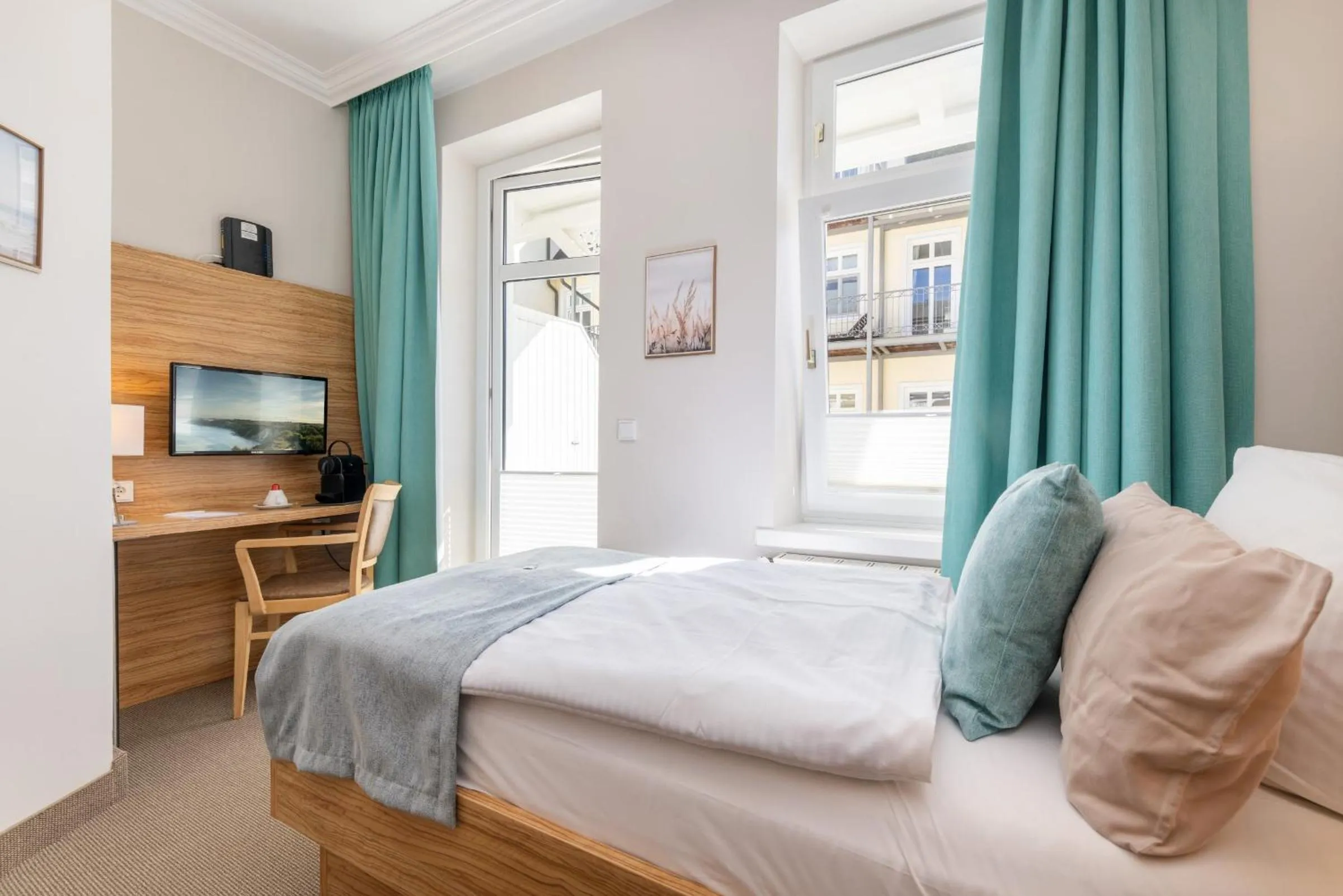 Bed in Strandhotel zur Promenade