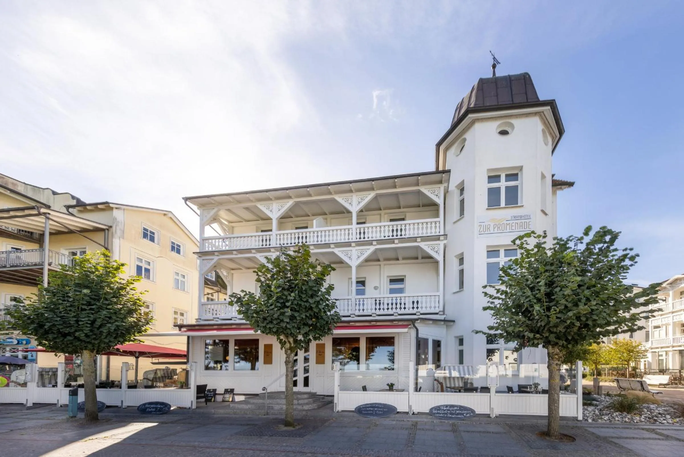 Property building in Strandhotel zur Promenade