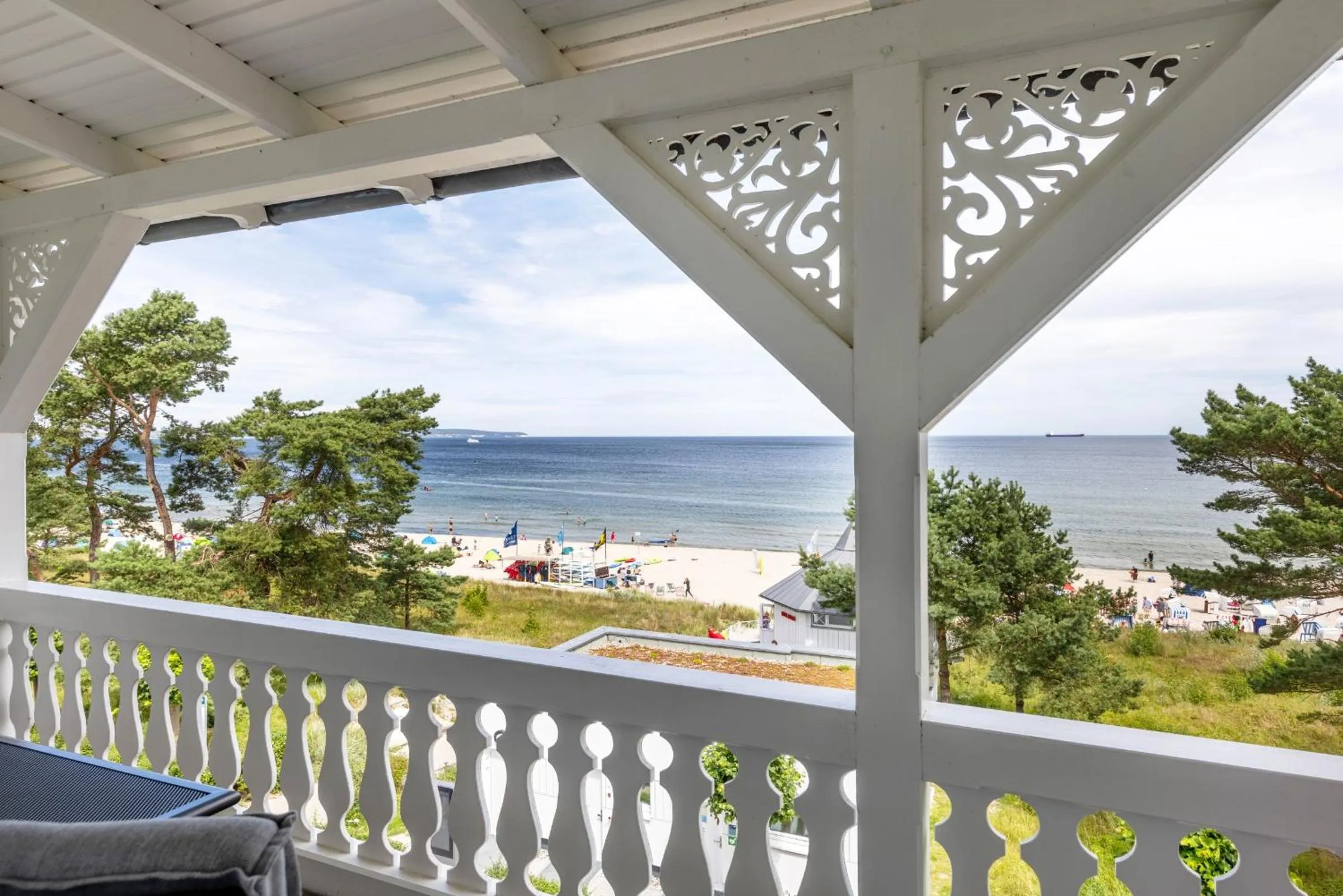 View (from property/room) in Strandhotel zur Promenade